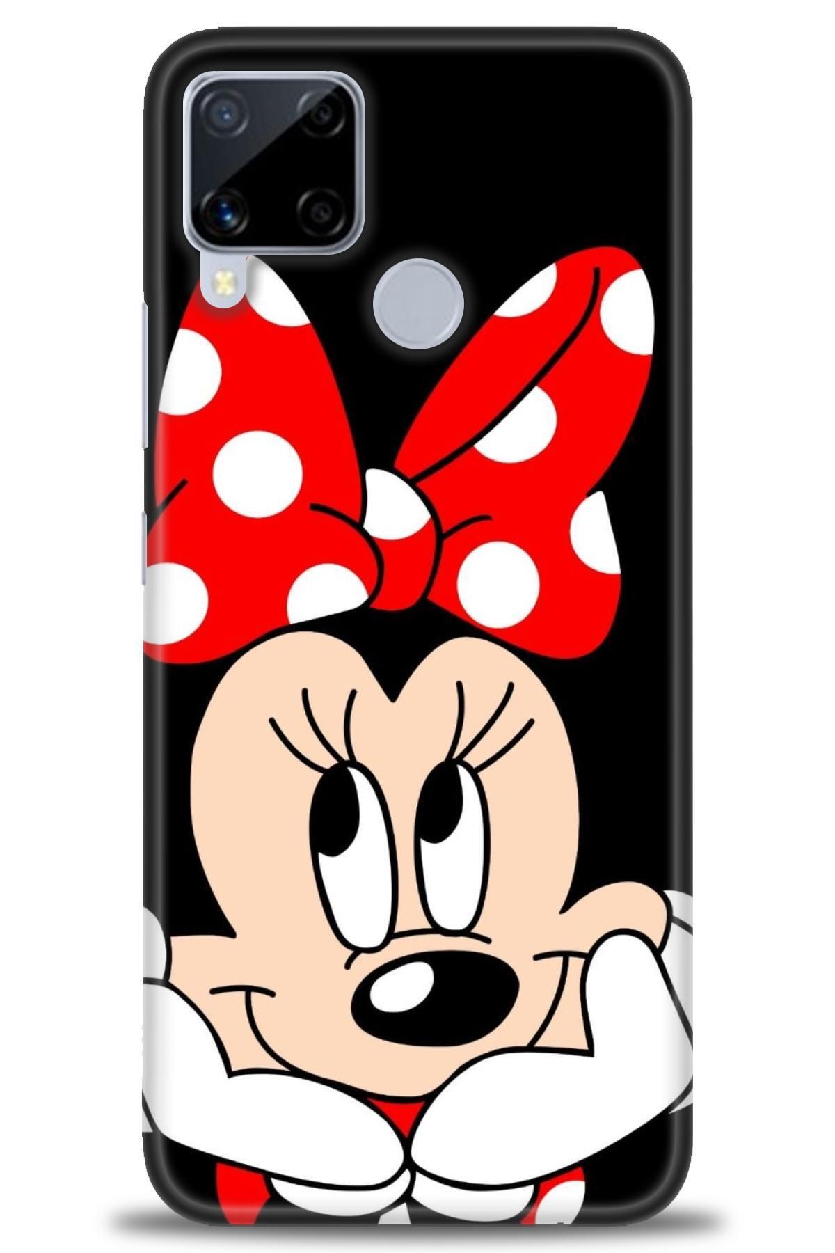 realme C15 İle Uyumlu HD Baskılı Desenli Silikon Kılıf - 507