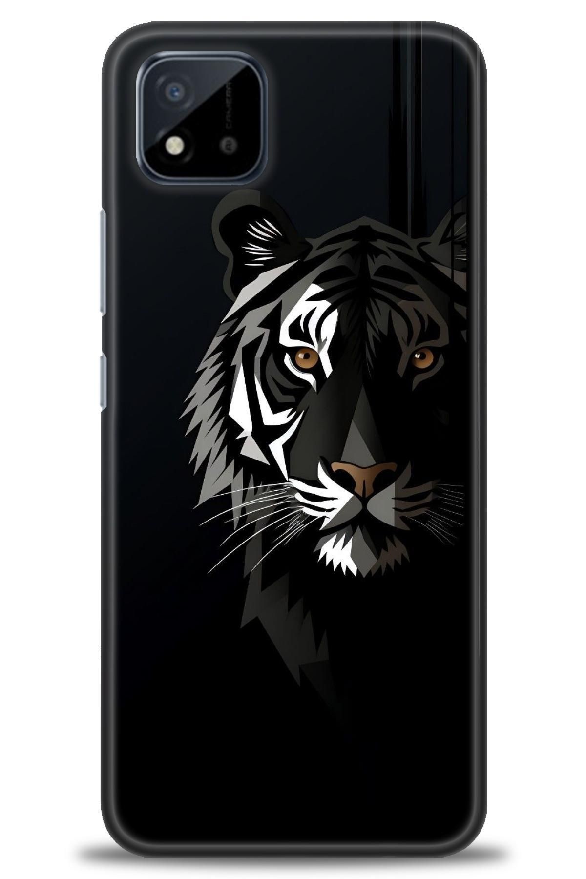 realme C11 2021 İle Uyumlu HD Baskılı Desenli Silikon Kılıf - 486