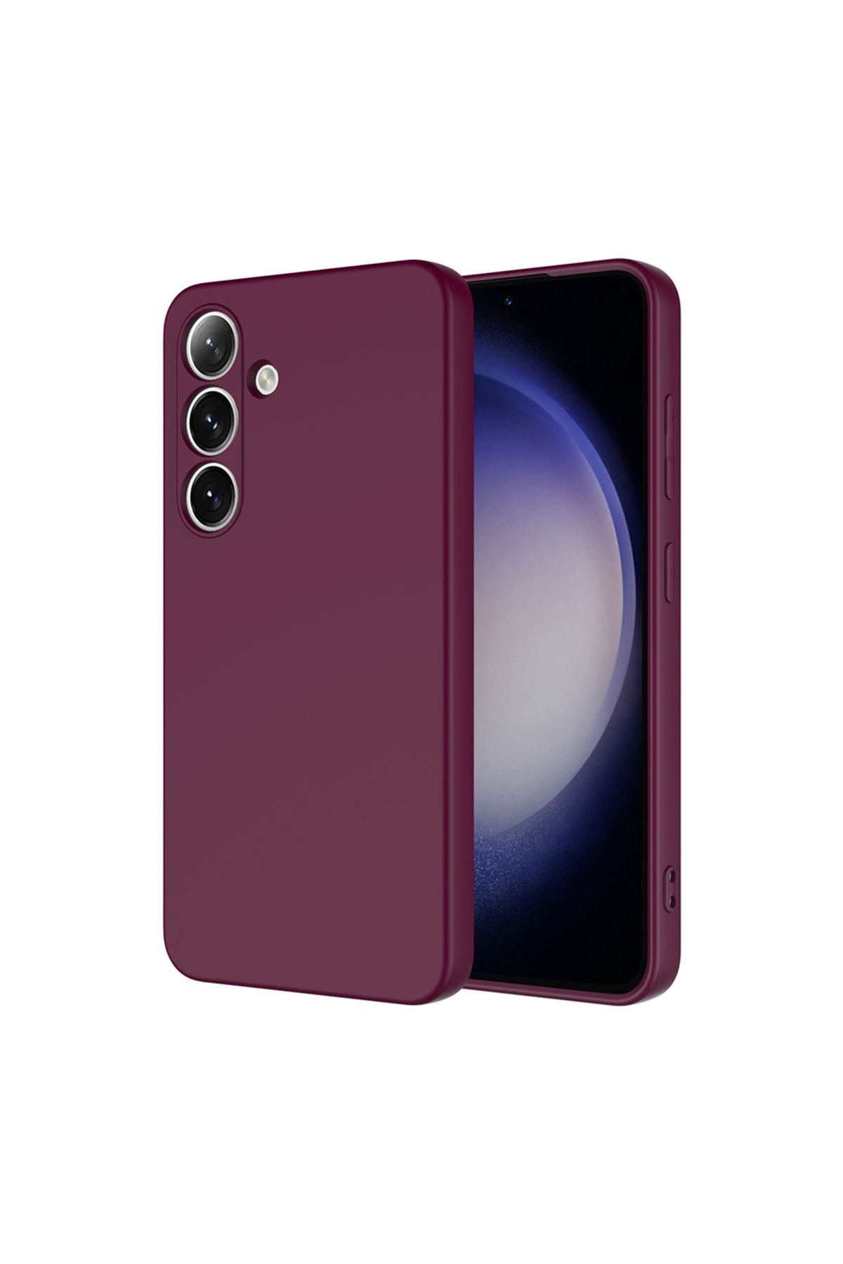 Novatis Samsung Galaxy A26 Uyumlu Kılıf İçi Kadife 3D Kamera Korumalı Soft Silikon Kapak