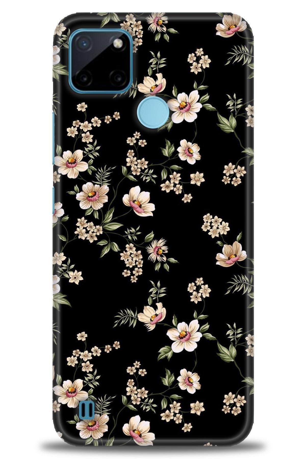 realme C21Y / C25Y İle Uyumlu HD Baskılı Desenli Silikon Kılıf - 19