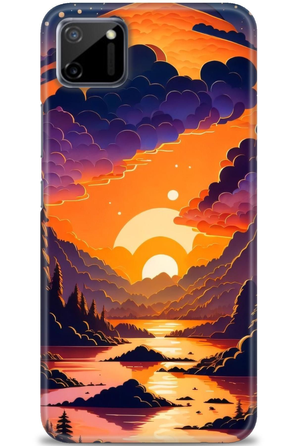 realme C11 İle Uyumlu HD Baskılı Kılıf - Karışık Seri - 323
