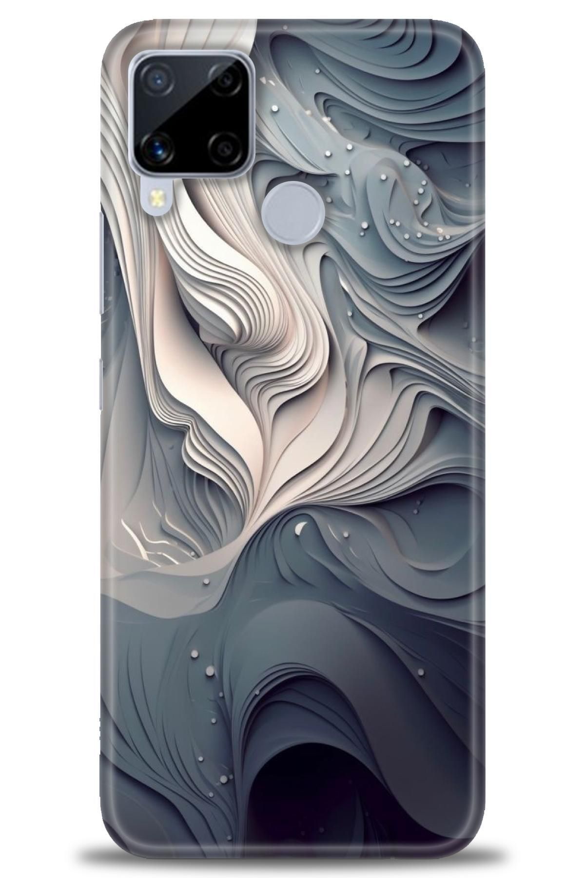 realme C15 İle Uyumlu HD Baskılı Kılıf - Karışık Seri - 221