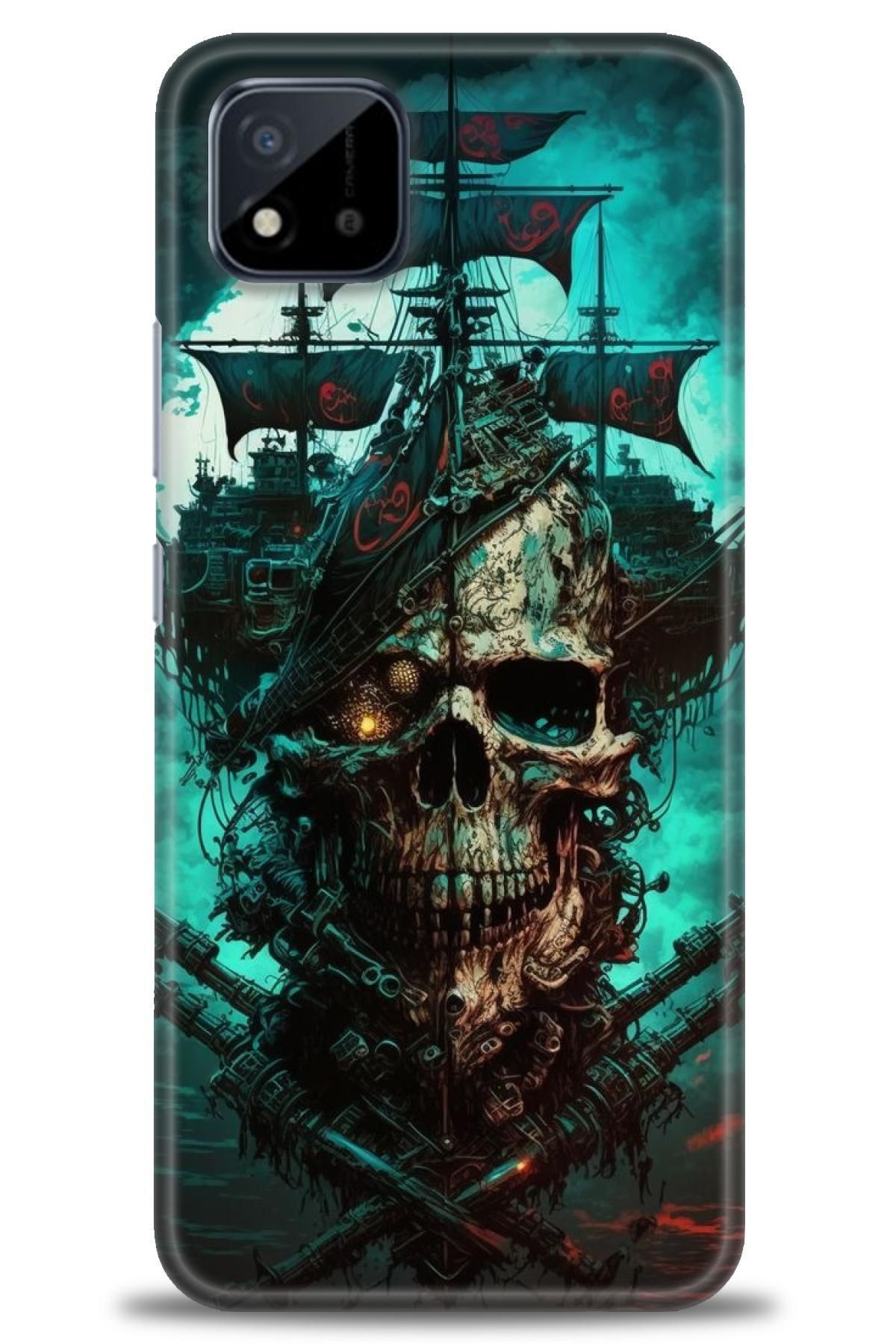 realme C11 2021 İle Uyumlu HD Baskılı Desenli Silikon Kılıf - 643