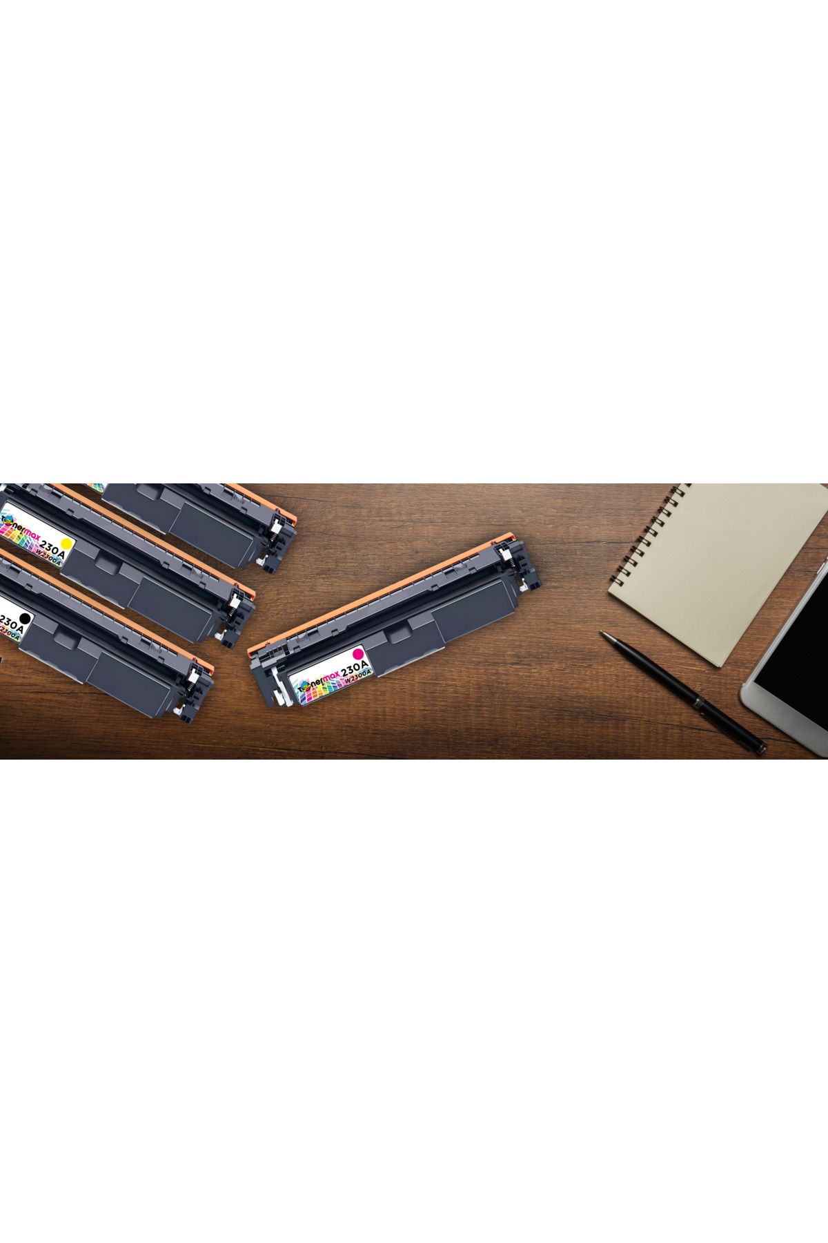 tonermax Hp Color LaserJet Pro 4203dw Muadil Toner Takımı - Çipli / 230A / W2300A