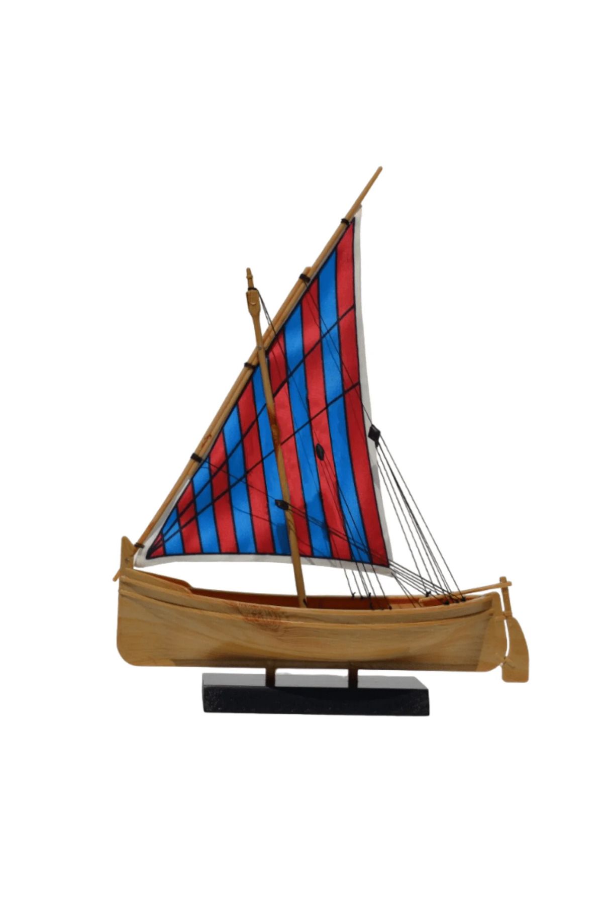 Home Yelkenli Gemi Maketi (Mavi Bordo)