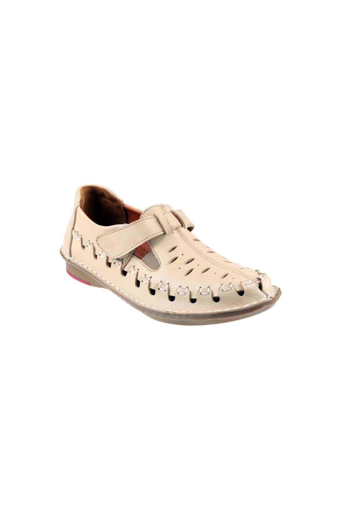 Fabbi women shoes Hakiki Deri Yumuşak Çok Hafif Comfort Ayakkabı 1018