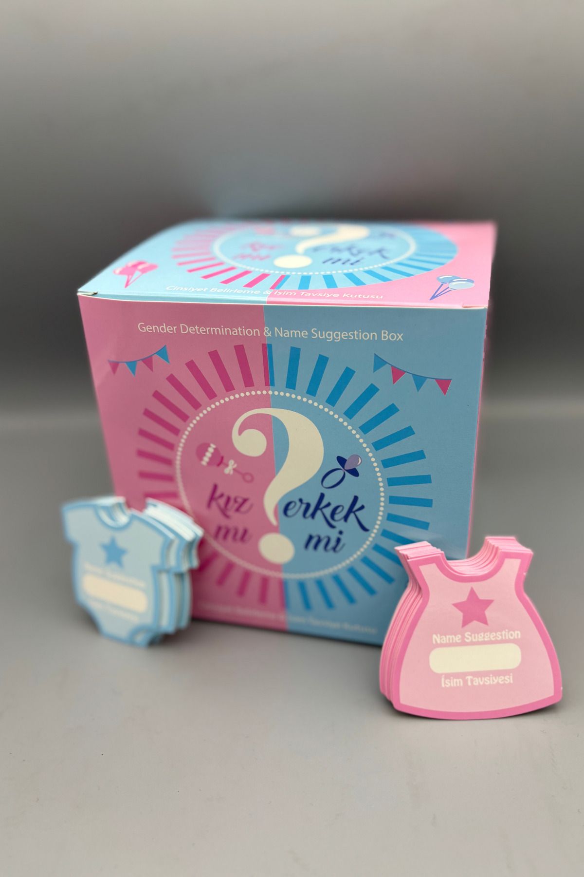 Colorful Toys Cinsiyet Belirleme & İsim Tahmin Kutusu