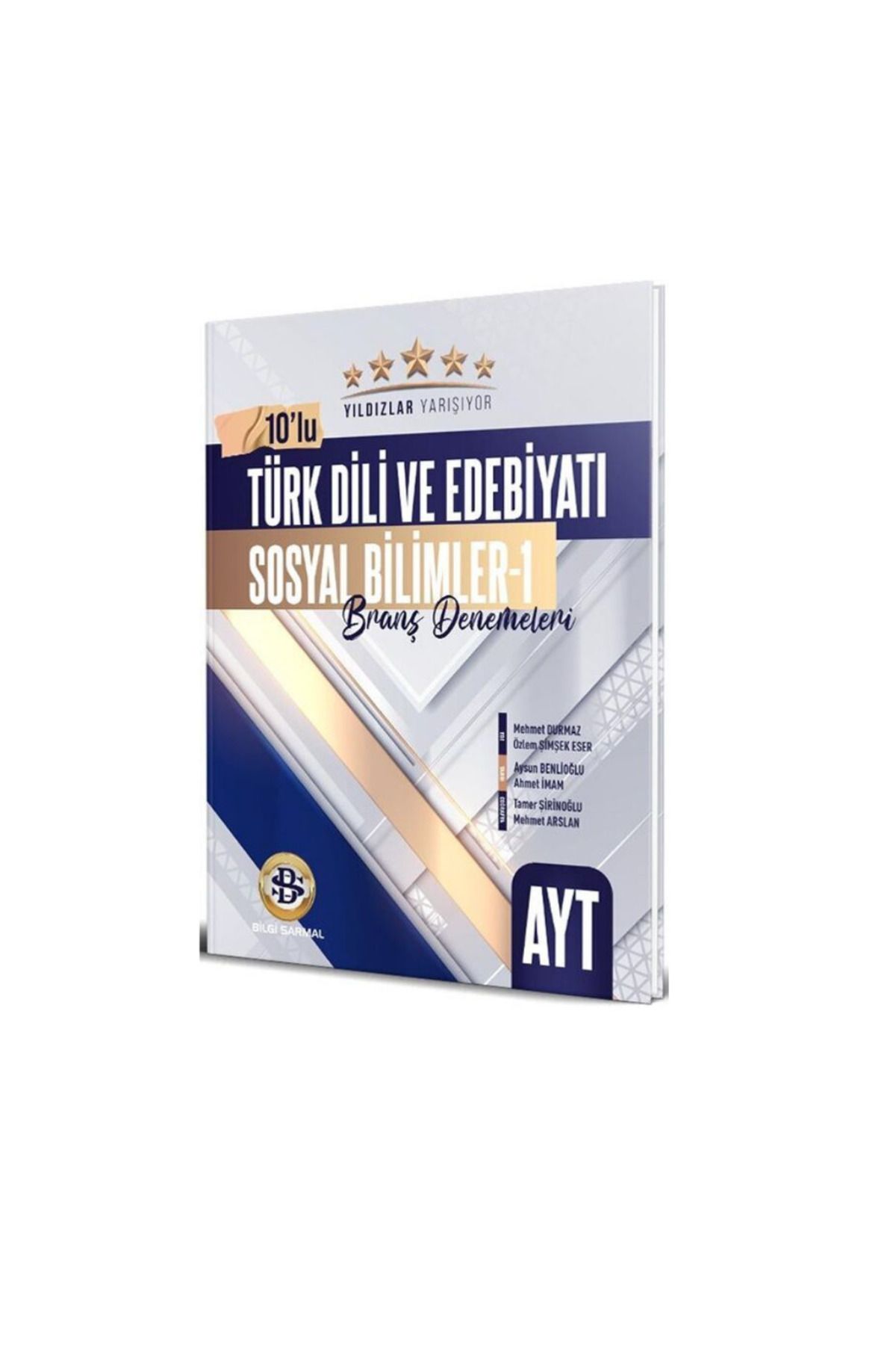 Marsis Yayınları Bilgi Sarmal AYT Türk Dili ve Edebiyatı Sosyal Bilimler 1 Yıldızlar Yarışıyor 10 lu Branş Denemeleri