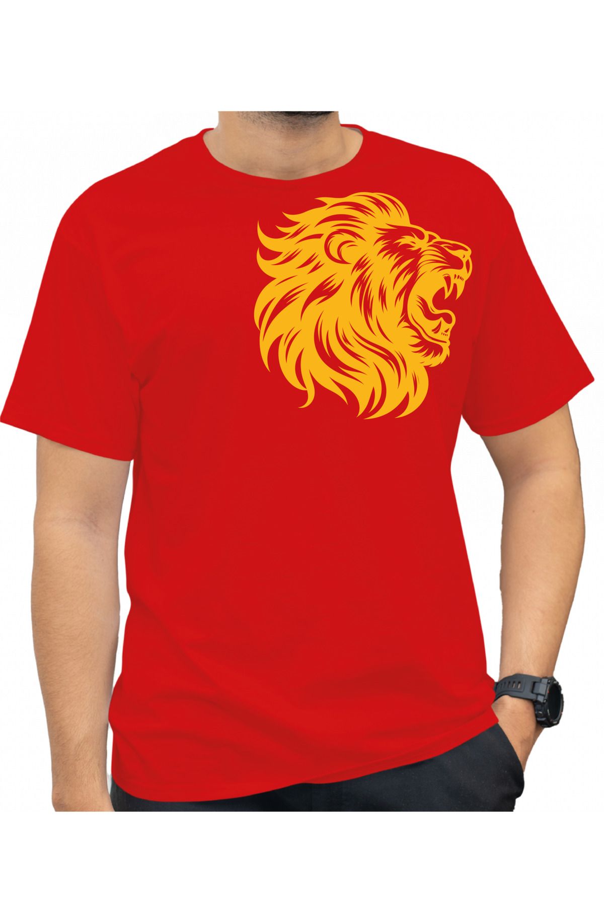 OFİSEHEDİYE SPORT QUOTES PREMIUM UNISEX T-SHIRT 5. YILDIZ ASLAN MAYISLAR BİZİM