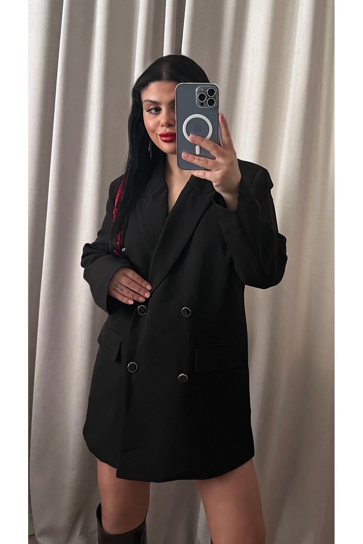 Butik SİYAH BLAZER CEKET