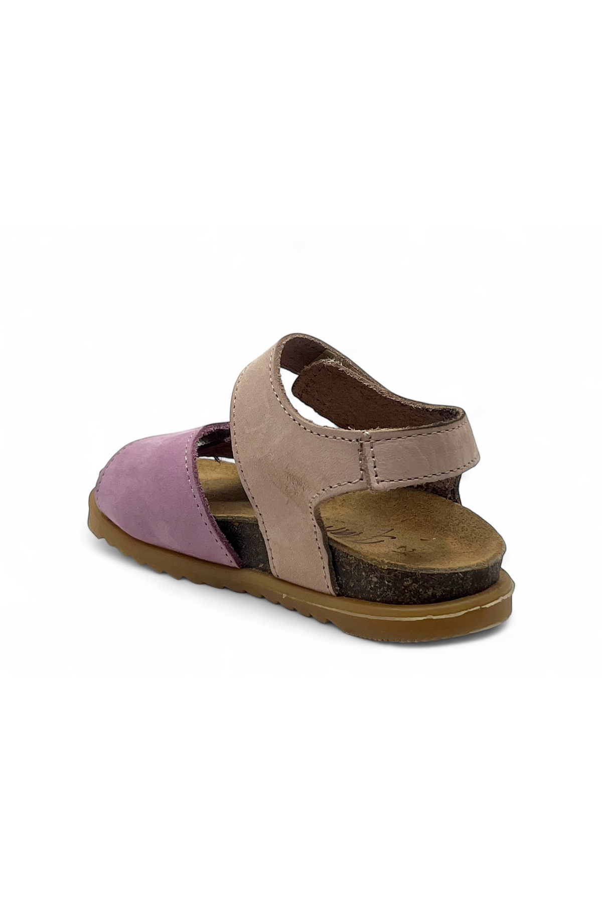 Piarmoni-Genuine Leather Anatomical Cork Sole Children's Sandals 4