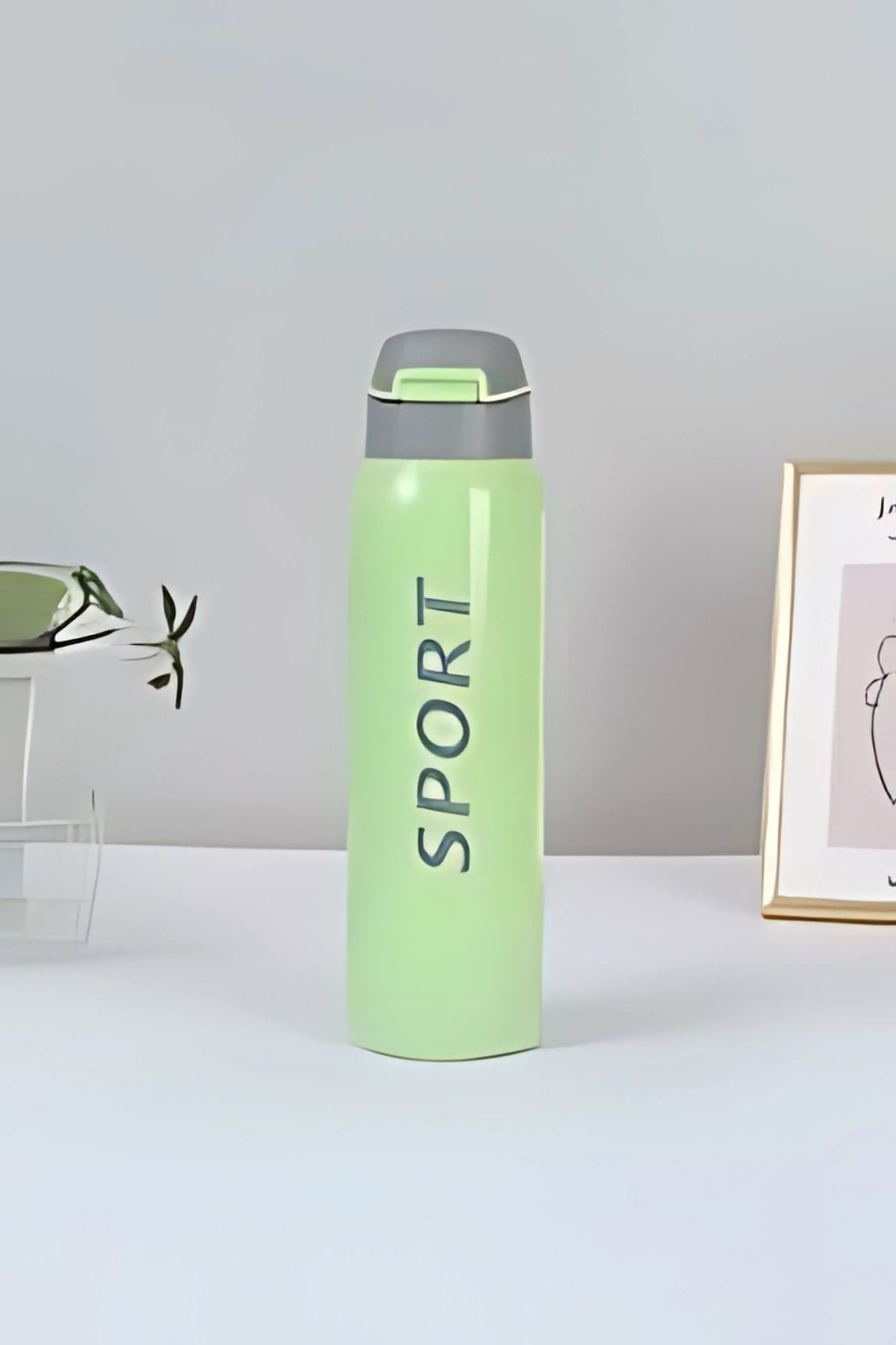 satior Çift Katmanlı Paslanmaz Çelik Termos Suluk 500 ml | Yalıtımlı Kamp ve Çay Termosu