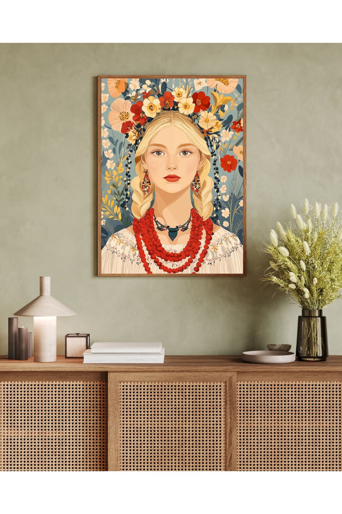 woodhomeworks tek parça salon ofis dekor tablo