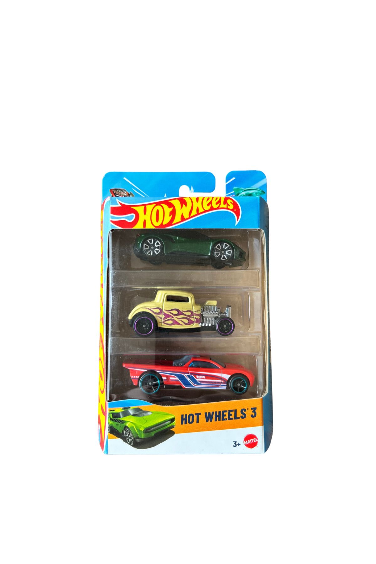 HOT WHEELS 3lü Araba Seti