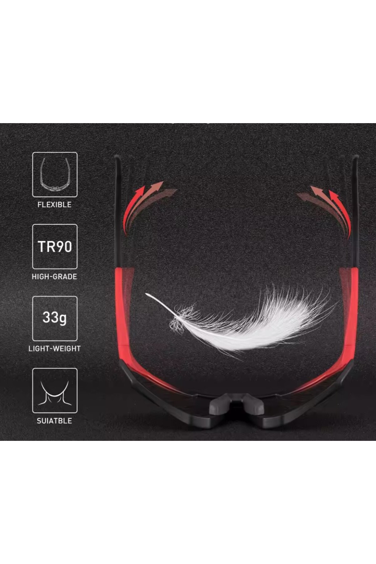 Koşu & Bisiklet Performans Gözlüğü