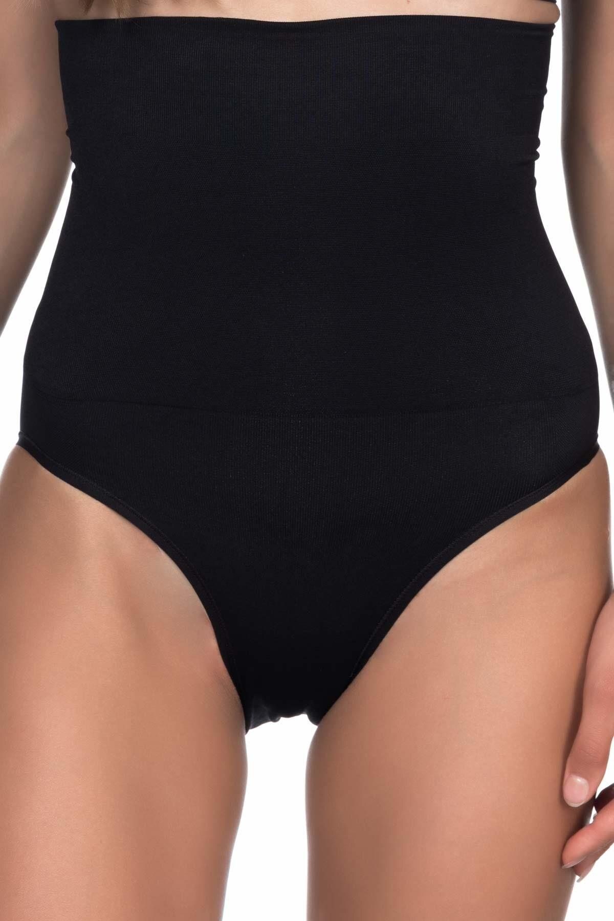 Albayrak SİYAH MI Emay 2009 Yüksek Bel Double Slip Korse