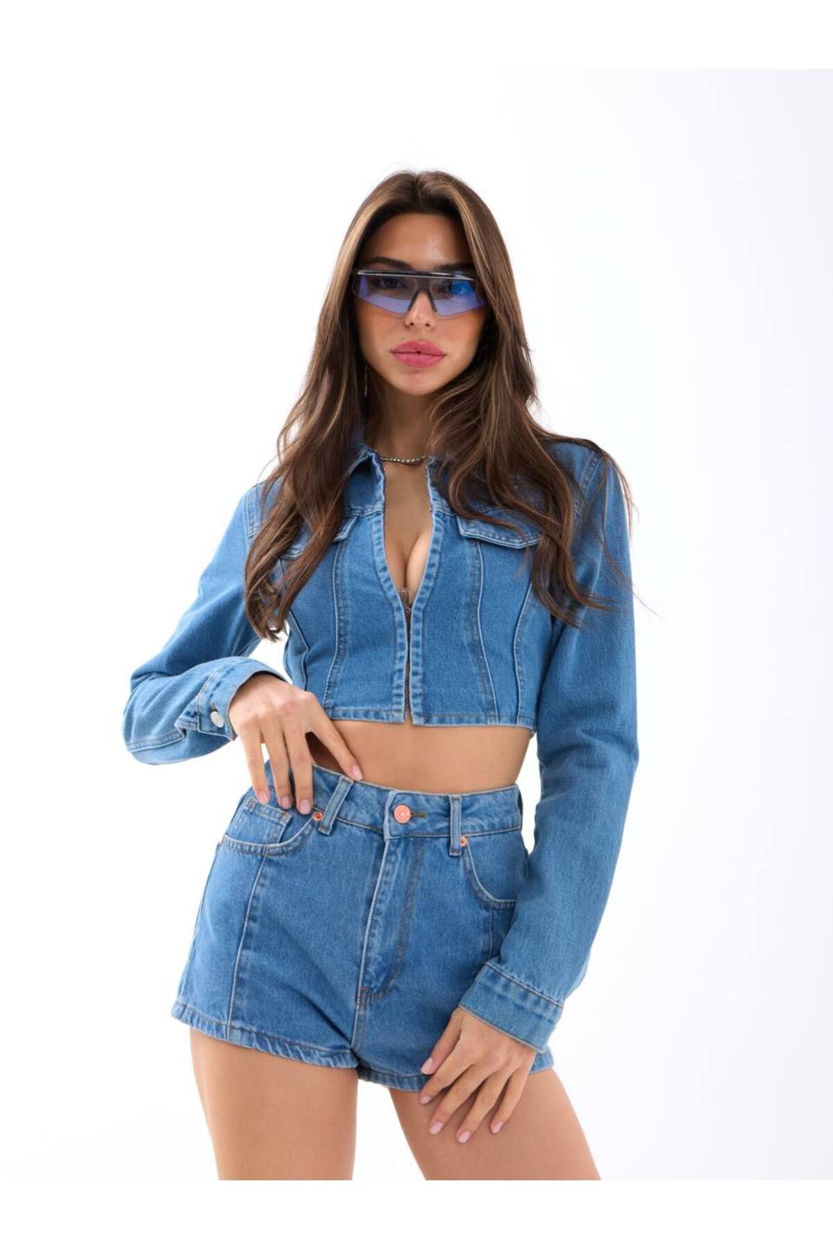 Castivo Fashion Denim Vibe Şort