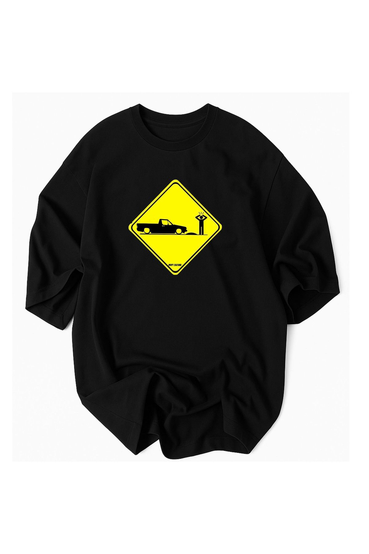 Racıng Motorsport Yarış Tema Baskılı %100 Pamuklu Oversize Tshirt tişört