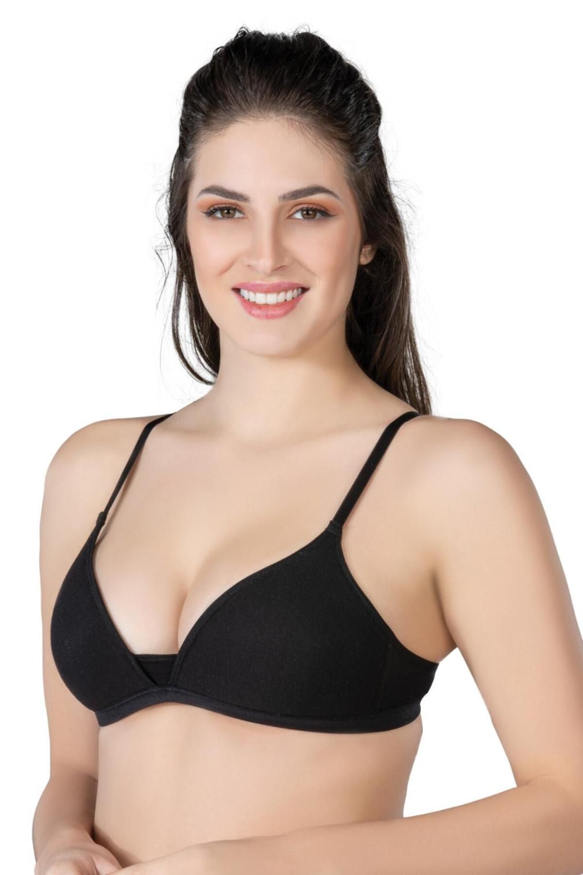 Albayrak SİYAH MI Emay 1417 Modal Cotton Kaplı Sütyen