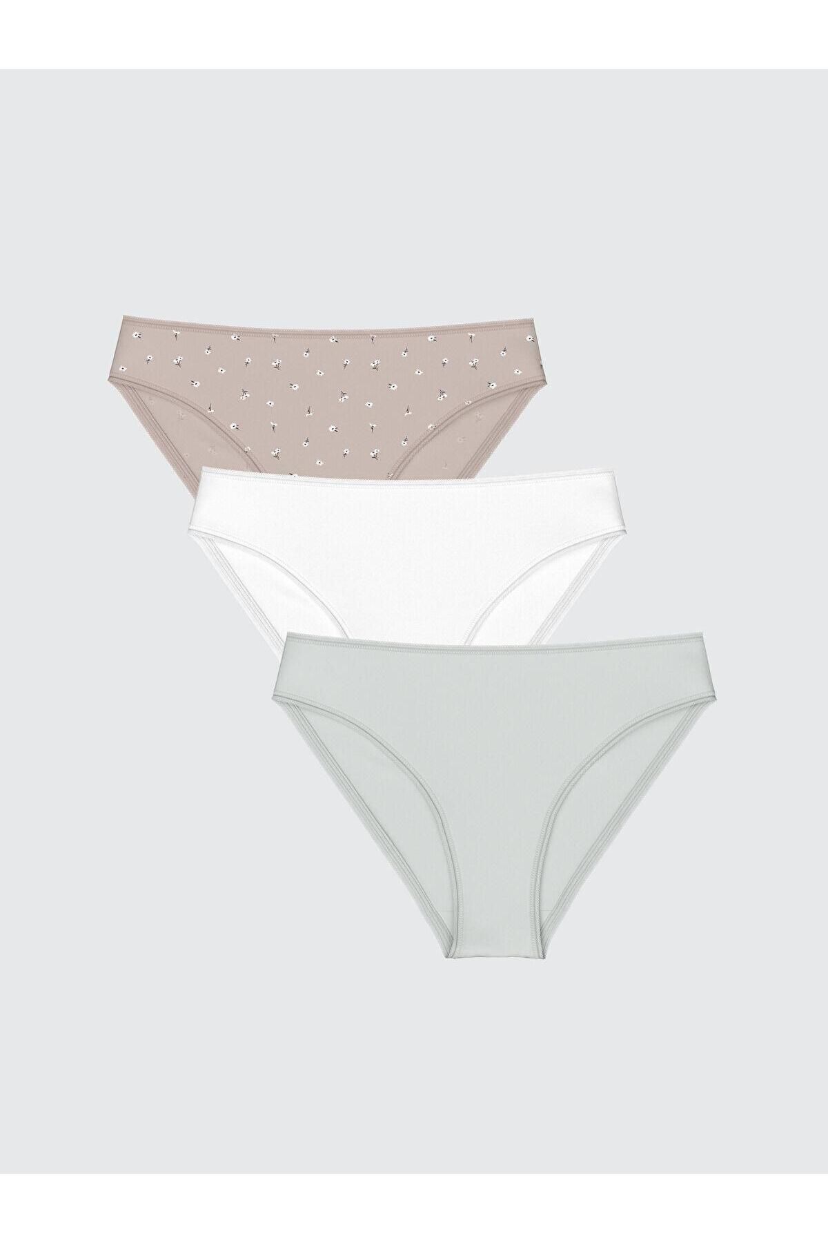LC Waikiki LCW DREAM Desenli Bikini Külot 3'lü Paket (S5)