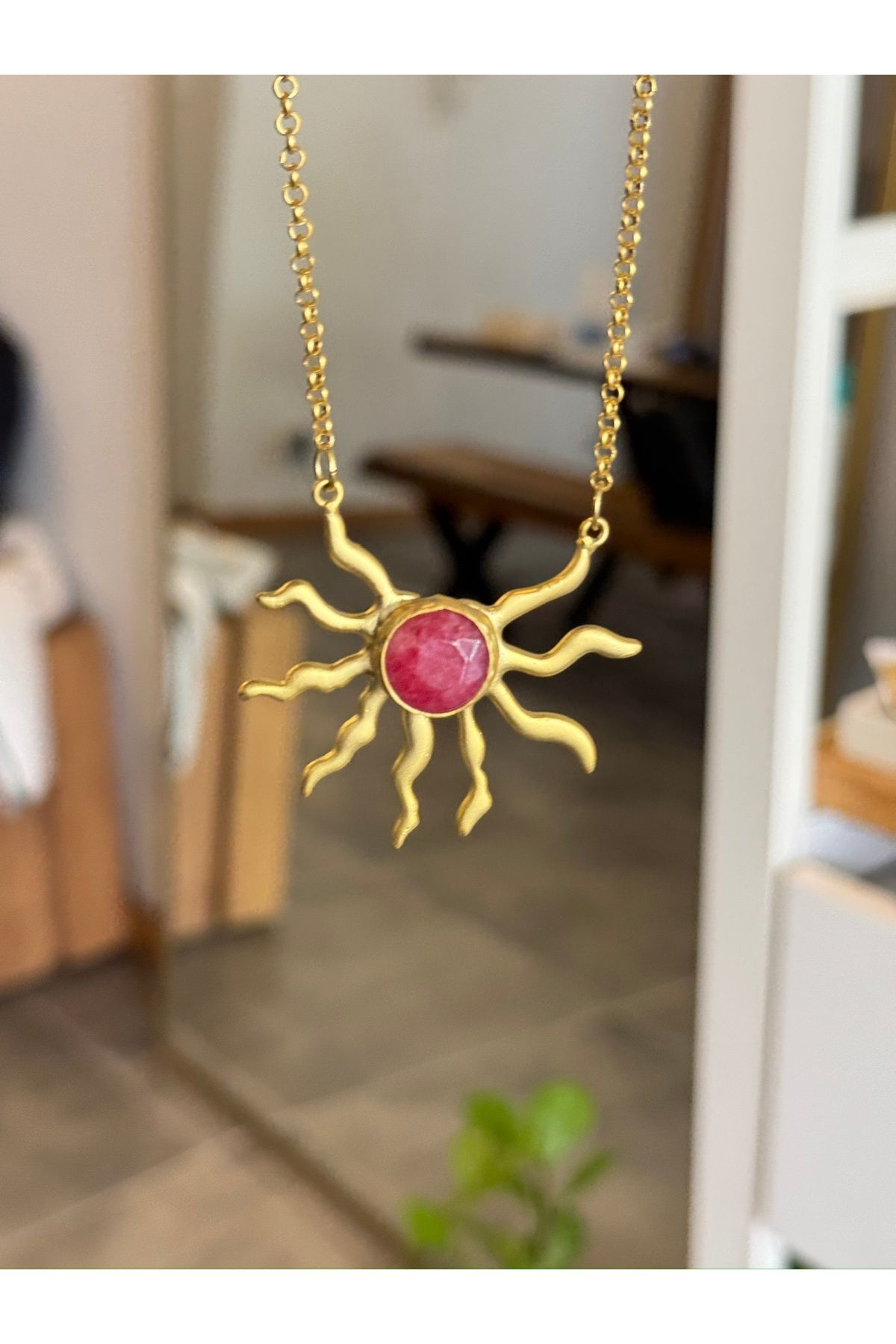 Gold Garden Chora Surya Seri Kolye