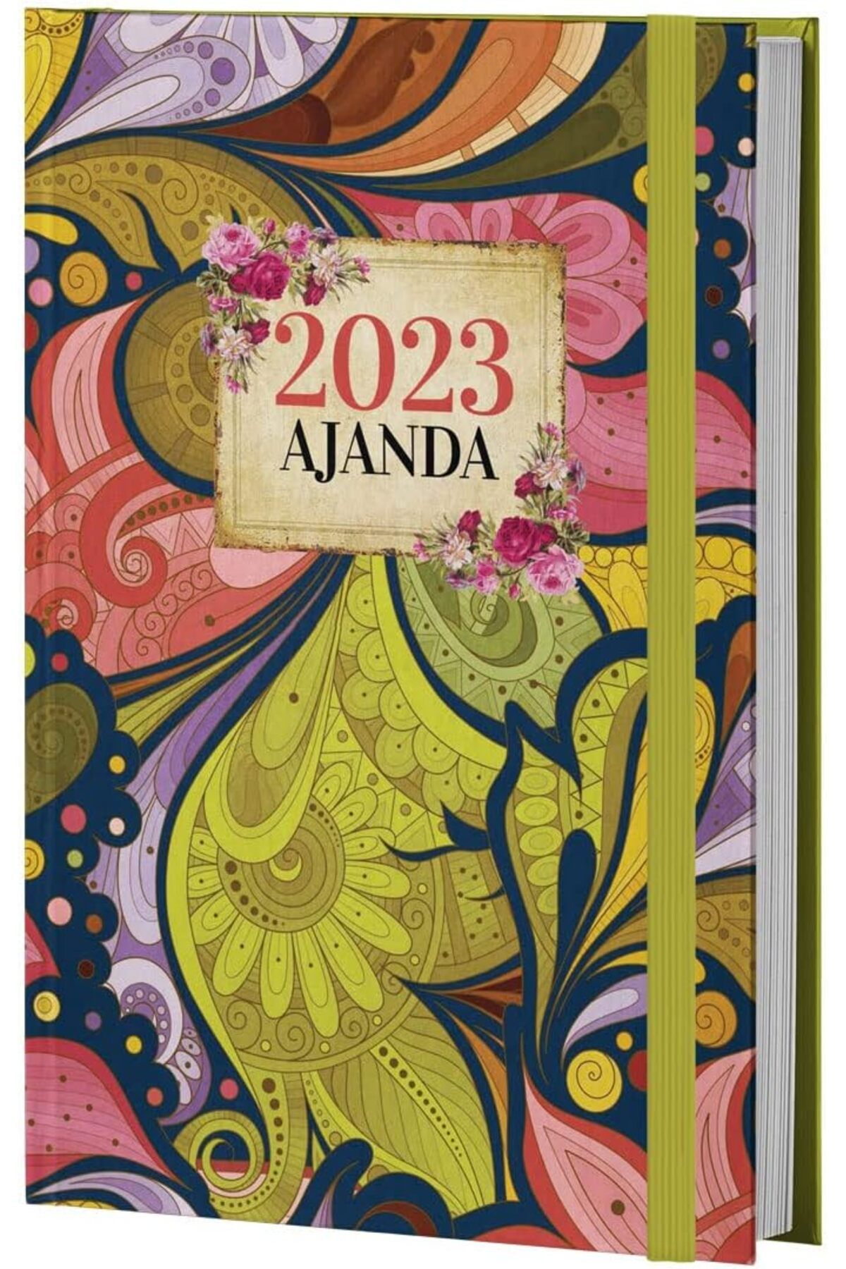 STOREMAX srhtDS Kitabevi Mor Kelebek Cümbüş 2023 Ajanda, 13.5x21cm, 128 Sayfa, Ciltli Sersa Desing 266450