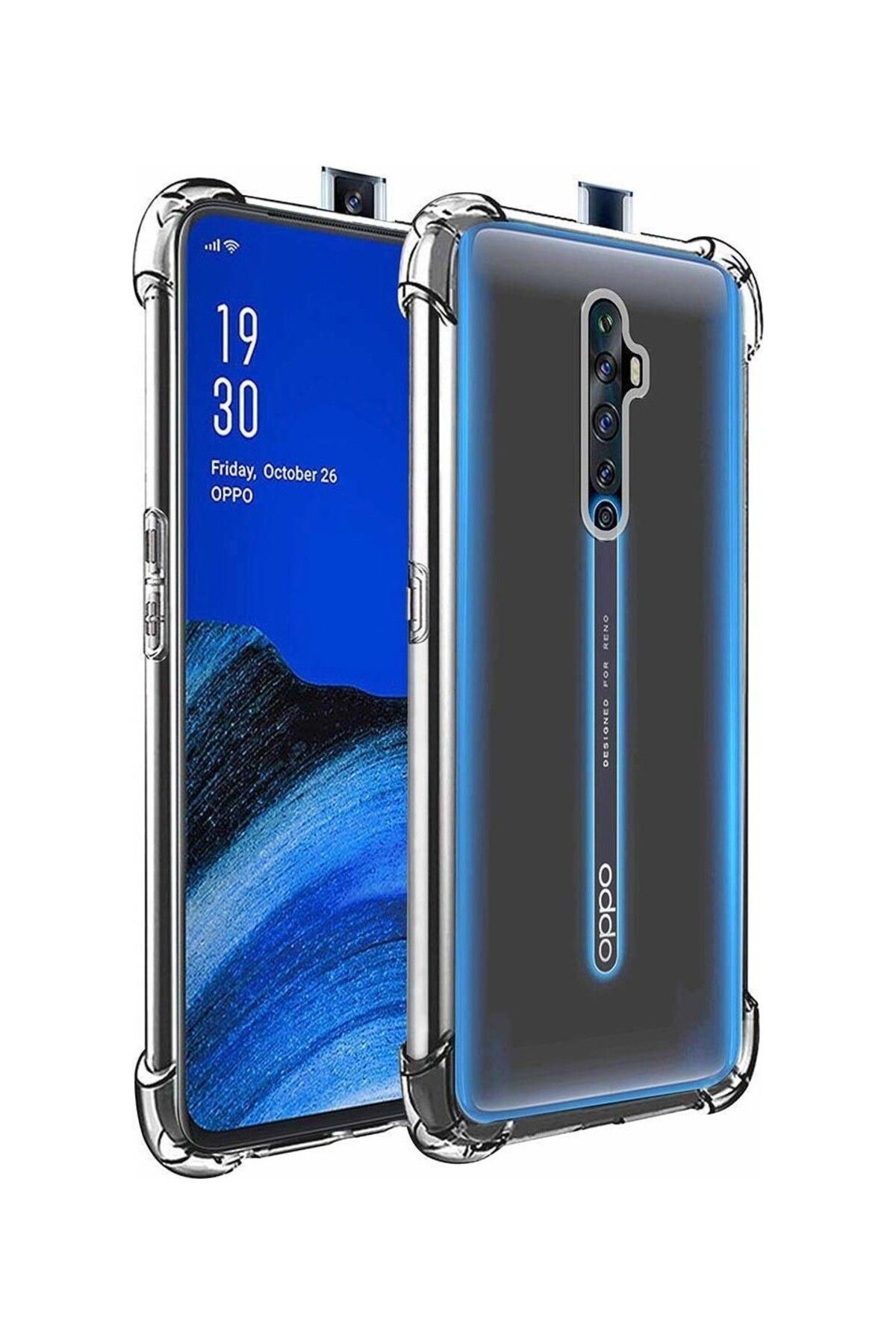 Di Aksesuar Köşe Korumalı Antishock Airbag Oppo Reno 2Z