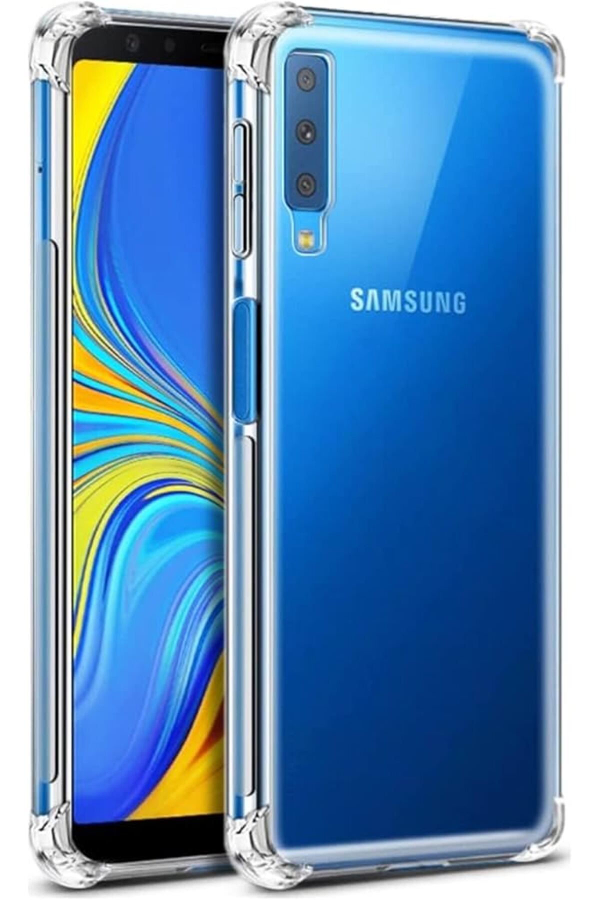 Di Aksesuar Köşe Korumalı Antishock Airbag Samsung Galaxy A7 2018