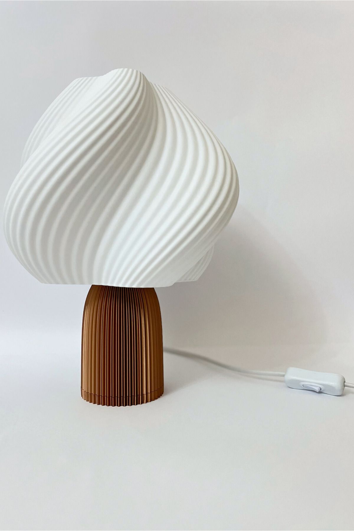 Moonart Design Helix Pinterest Model Masa Lambası | Spiral Formlu Modern Dekoratif Abajur