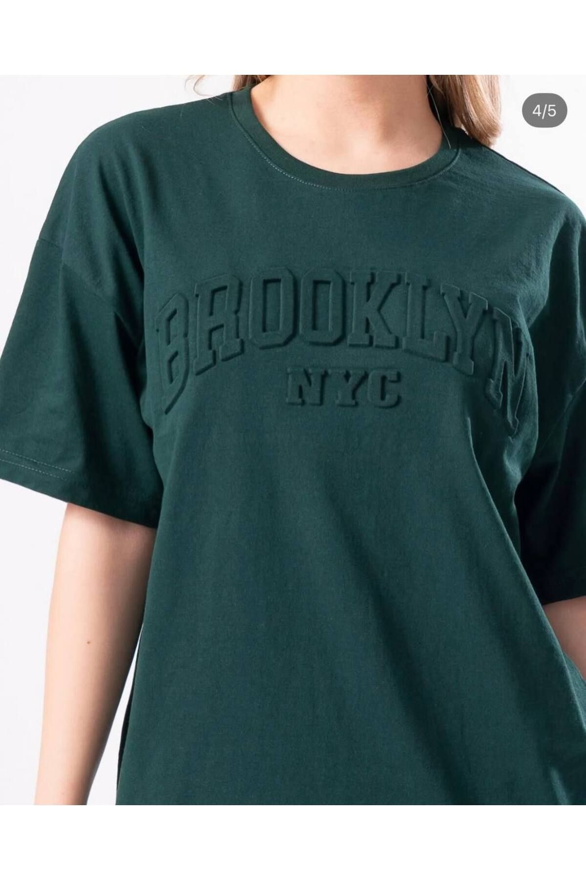 VOGUEMET ✅ Gofle Baskılı Kabartmalı T-shirt – Unisex, Tarz ve Dikkat Çekici