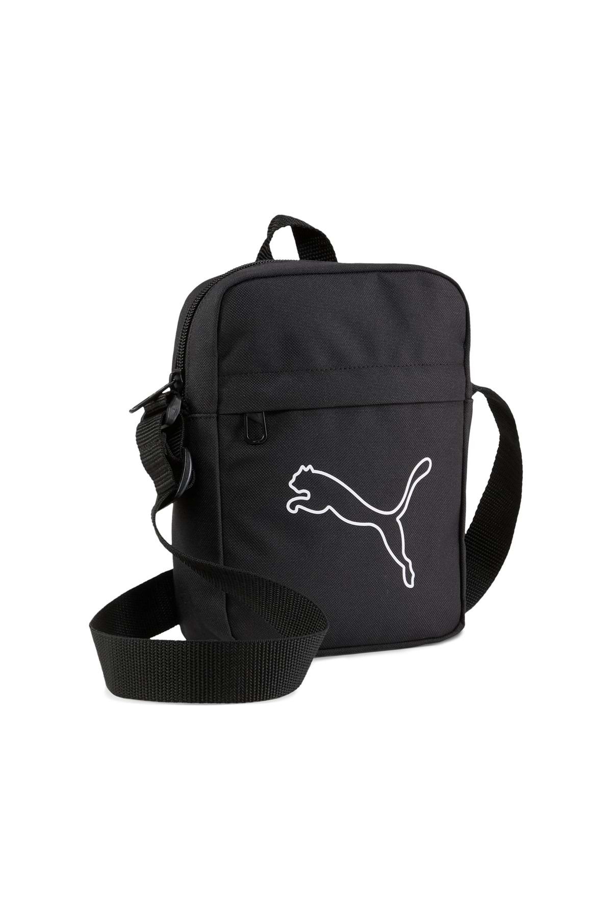 Puma 091182 Plus Portable Unisex Çapraz Omuz Çantası Siyah
