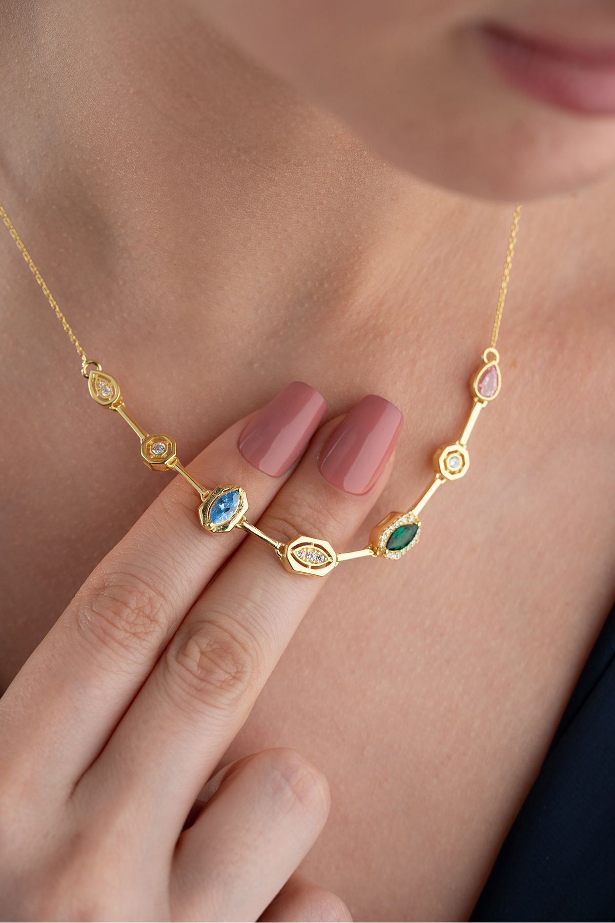 Silvano Jewelry 925 Ayar Gümüş Serenay Kolye