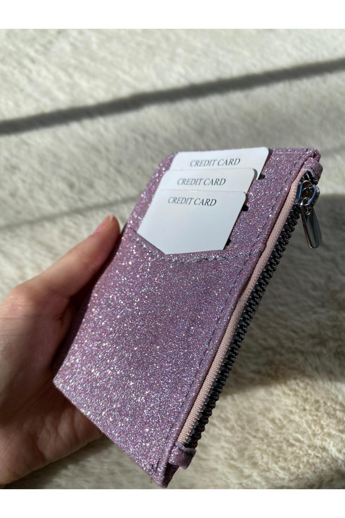 ÇANTA Cat Bag Pembe Simli Kartlık görsel 2