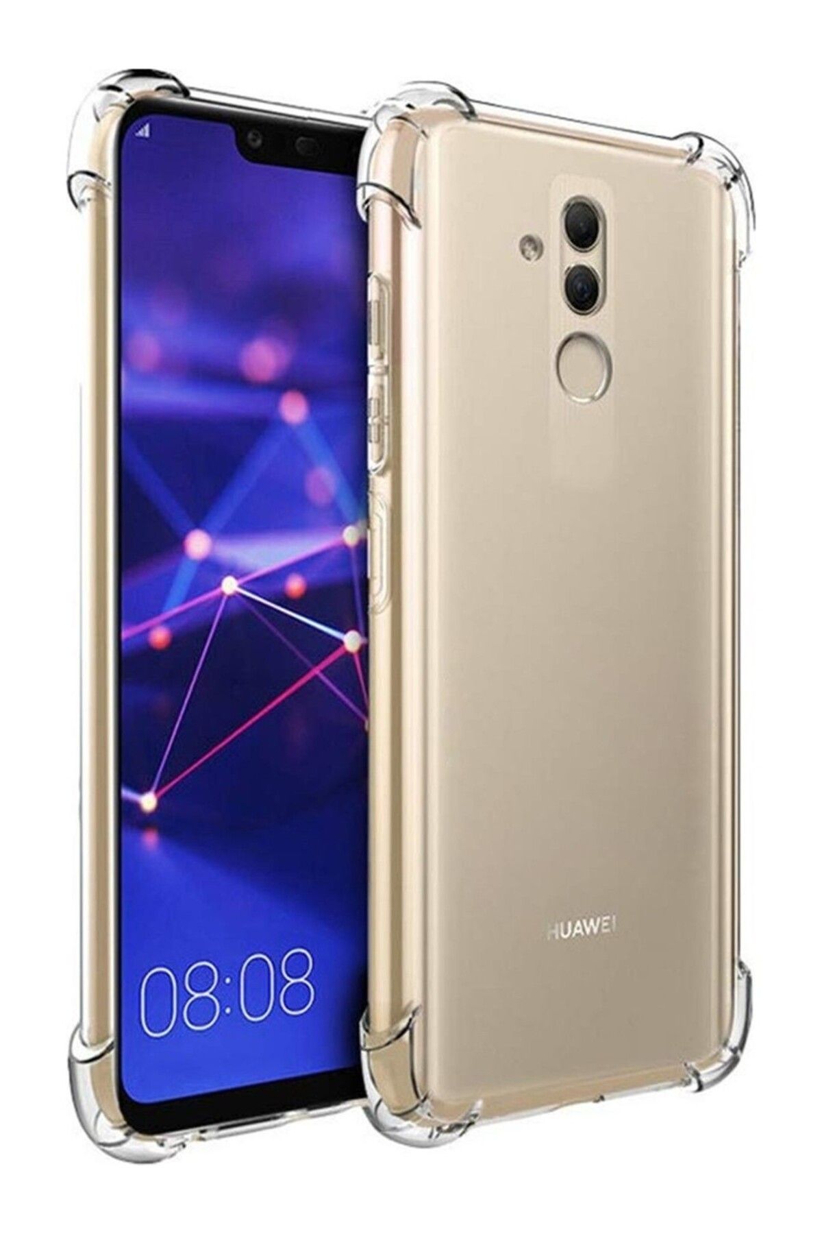 Di Aksesuar Köşe Korumalı Antishock Airbag Huawei Mate 20 Lite