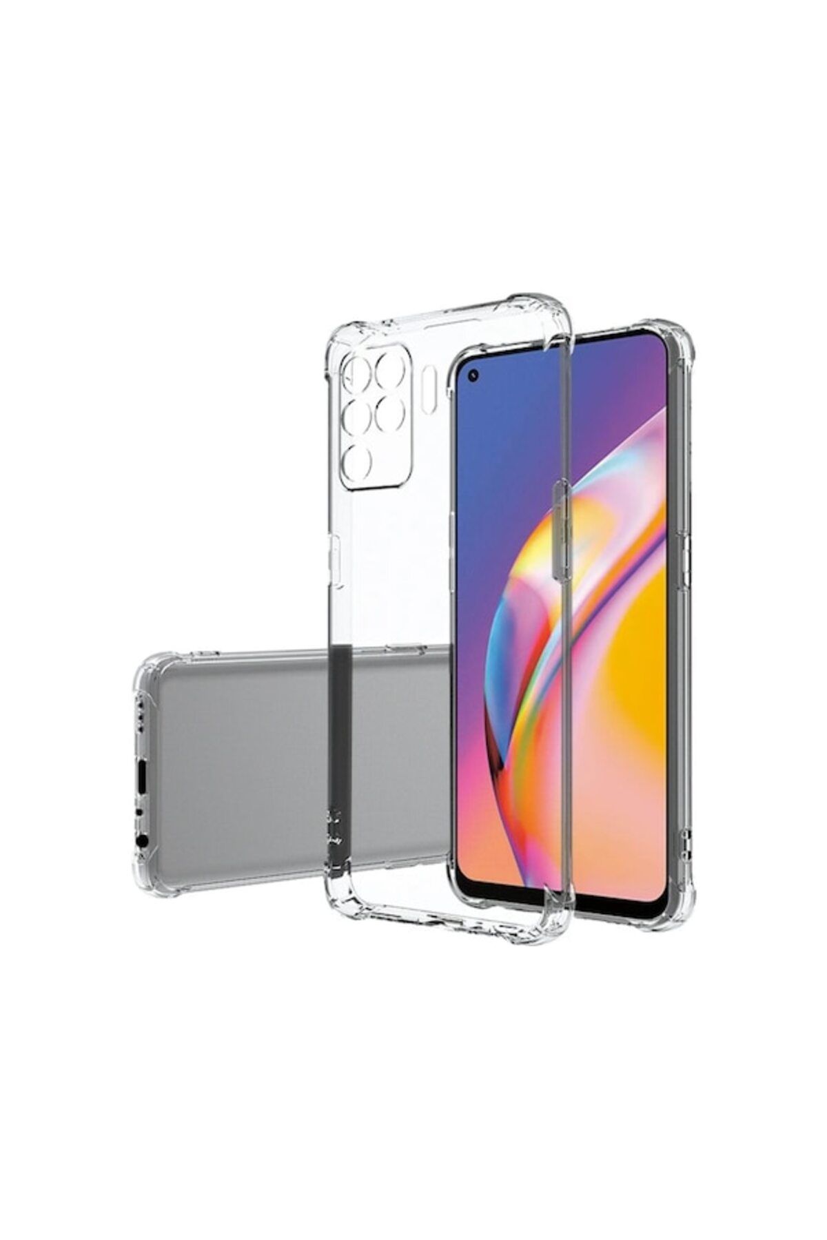 Di Aksesuar Köşe Korumalı Antishock Airbag Oppo A94/Reno 5 Lite