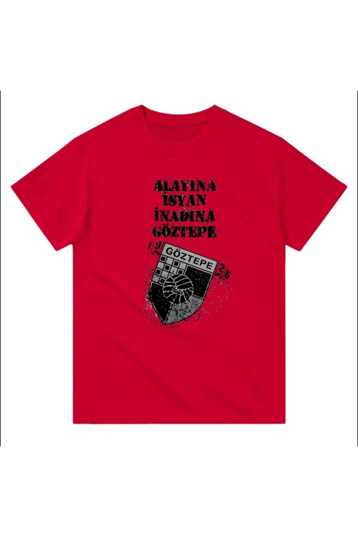 Sister Home Design Göztepe Alayına İsyan Kısa kollu bisiklet yaka t-shirt
