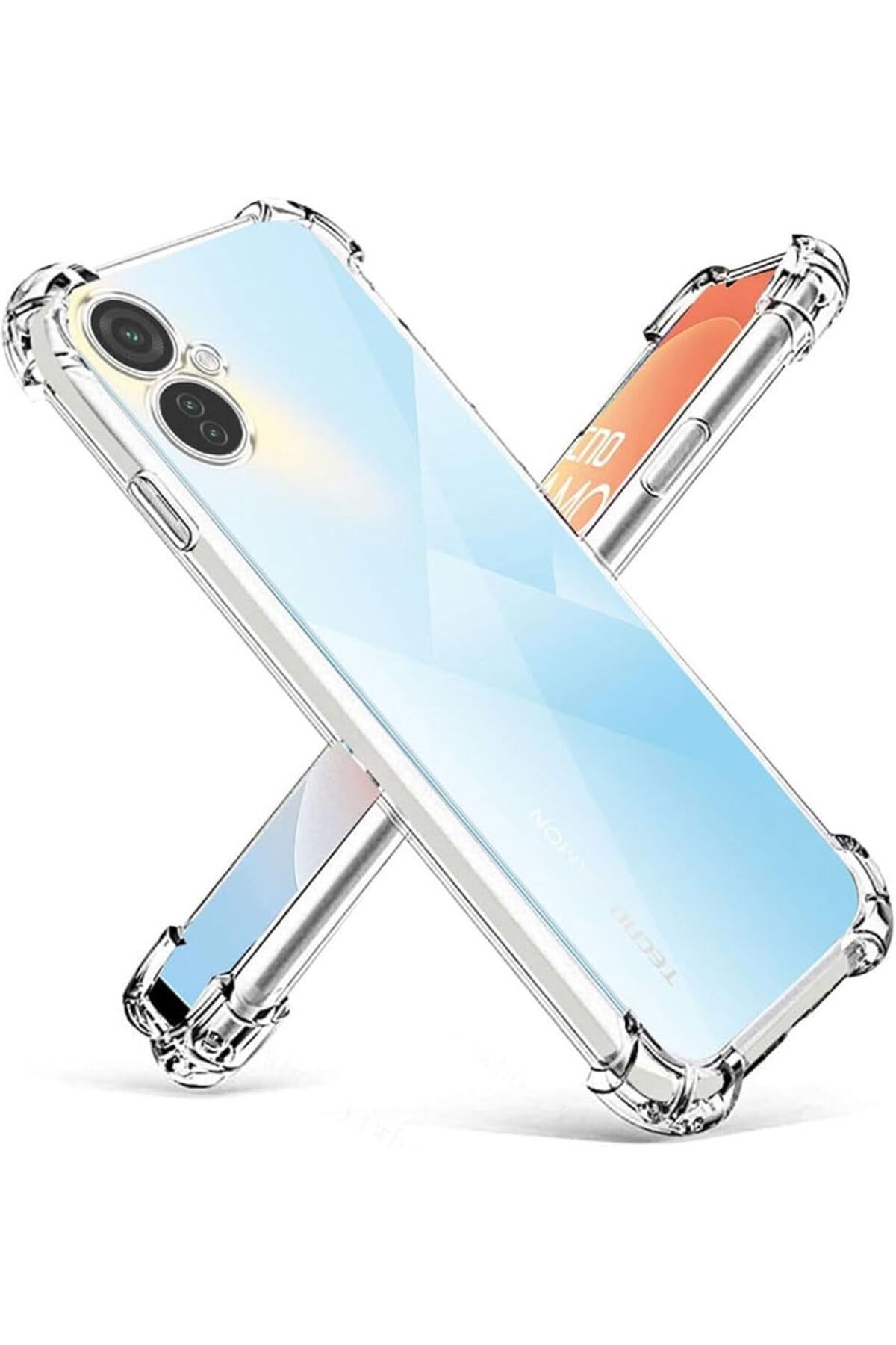 Di Aksesuar Köşe Korumalı Antishock Airbag Tecno Camon 19 Neo
