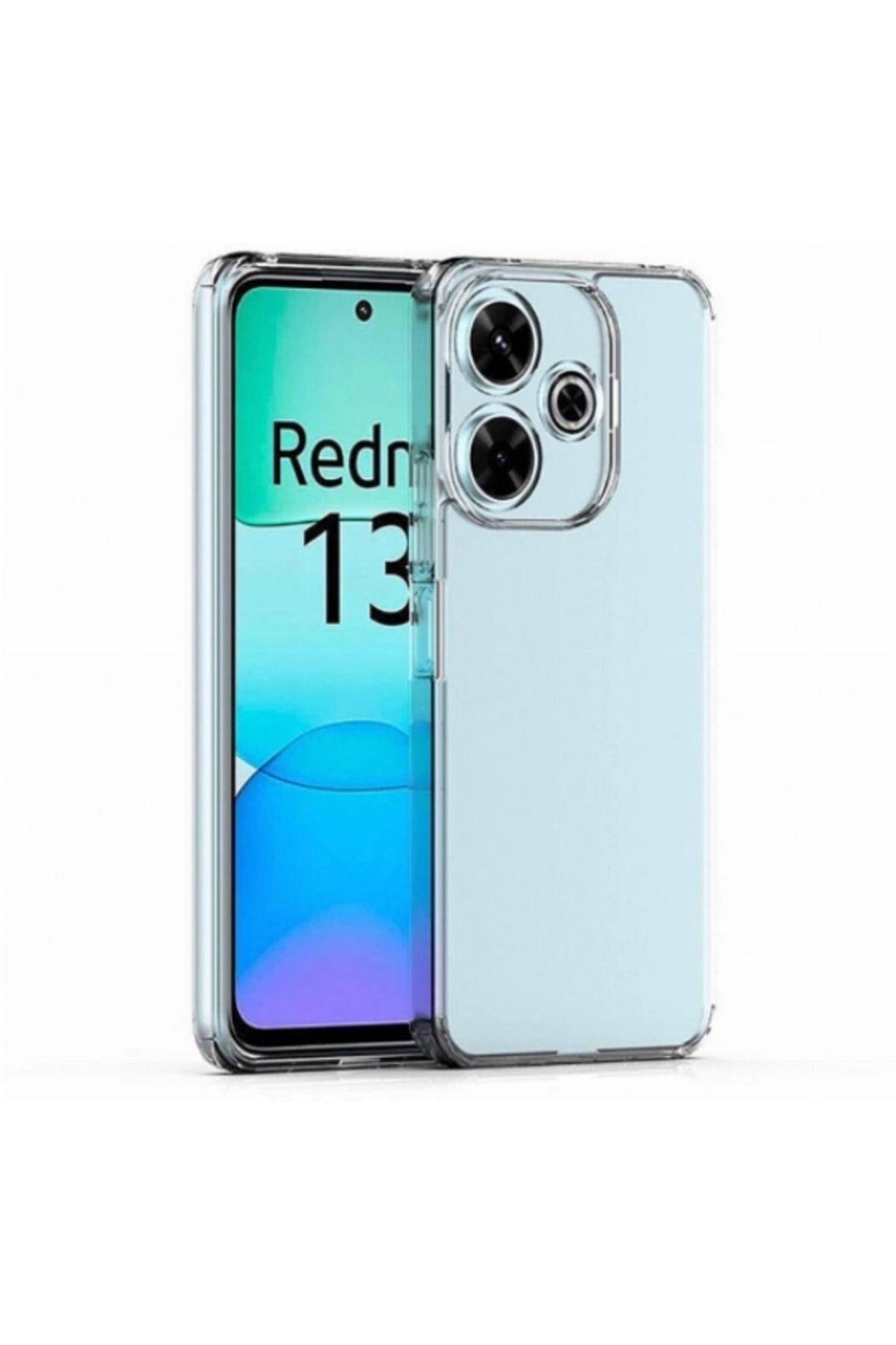Di Aksesuar Köşe Korumalı Antishock Airbag Xiaomi Redmi 13