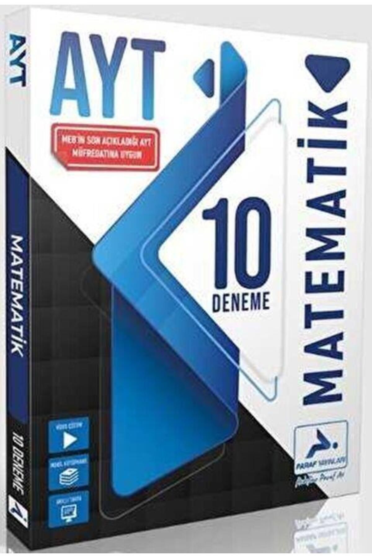Ankara Kitap Merkezi AYT Matematik 10 lu Deneme Paraf Yayınları