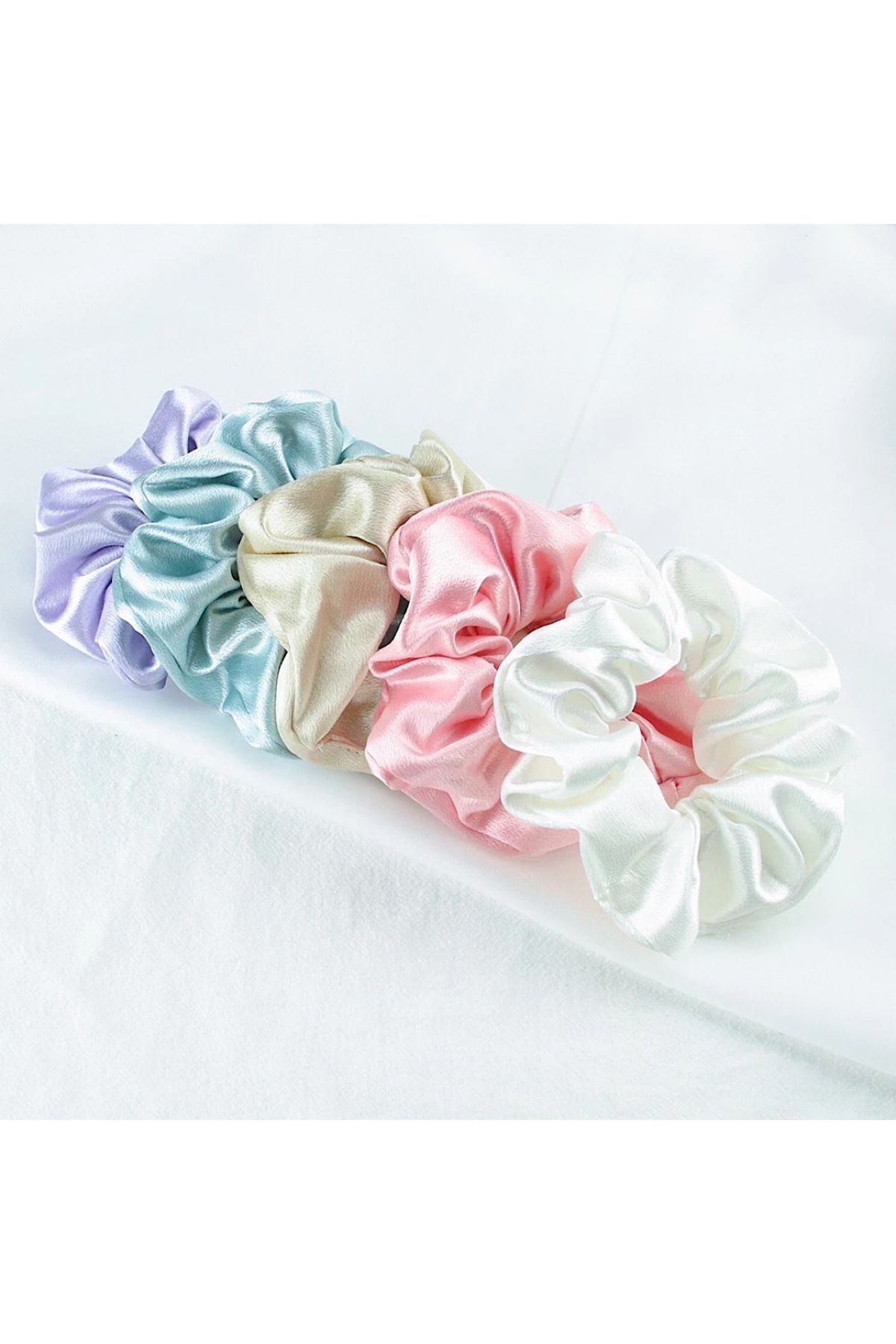 NURBİLGESTORE SATEN LASTİKLİ TOKA KADIN ELEGANT HEDİYELİK ÖZEL GÜN SEVGİLİLER GÜNÜ ANNELER GÜNÜ TASARIM