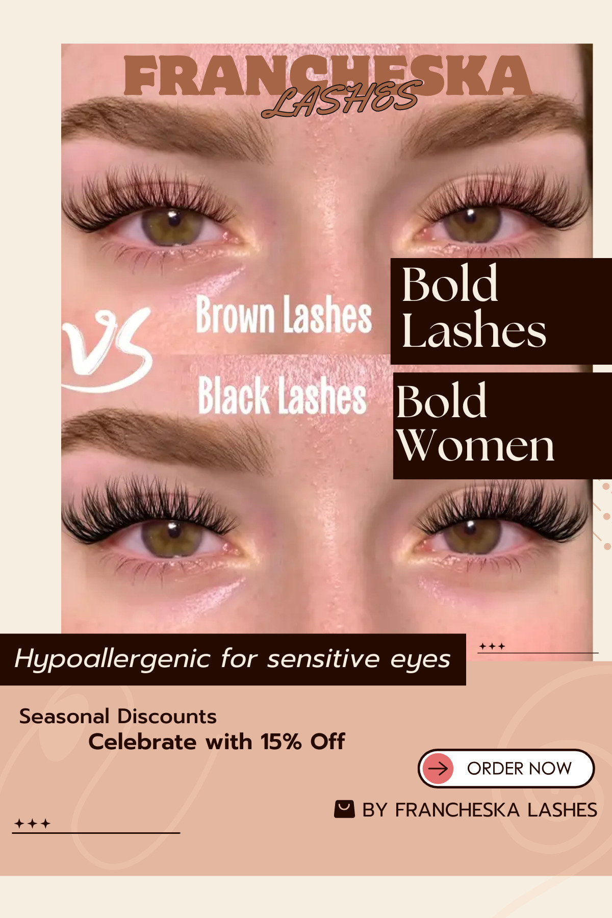 TAKMA KİRPİKLER DARK BROWN 10 ÇİFT DOGAL İPEK GÖRÜNÜMLÜ %100 EL YAPIMI KİRPİK — DARKBROWNLASH10 — تصویر 4 از 6