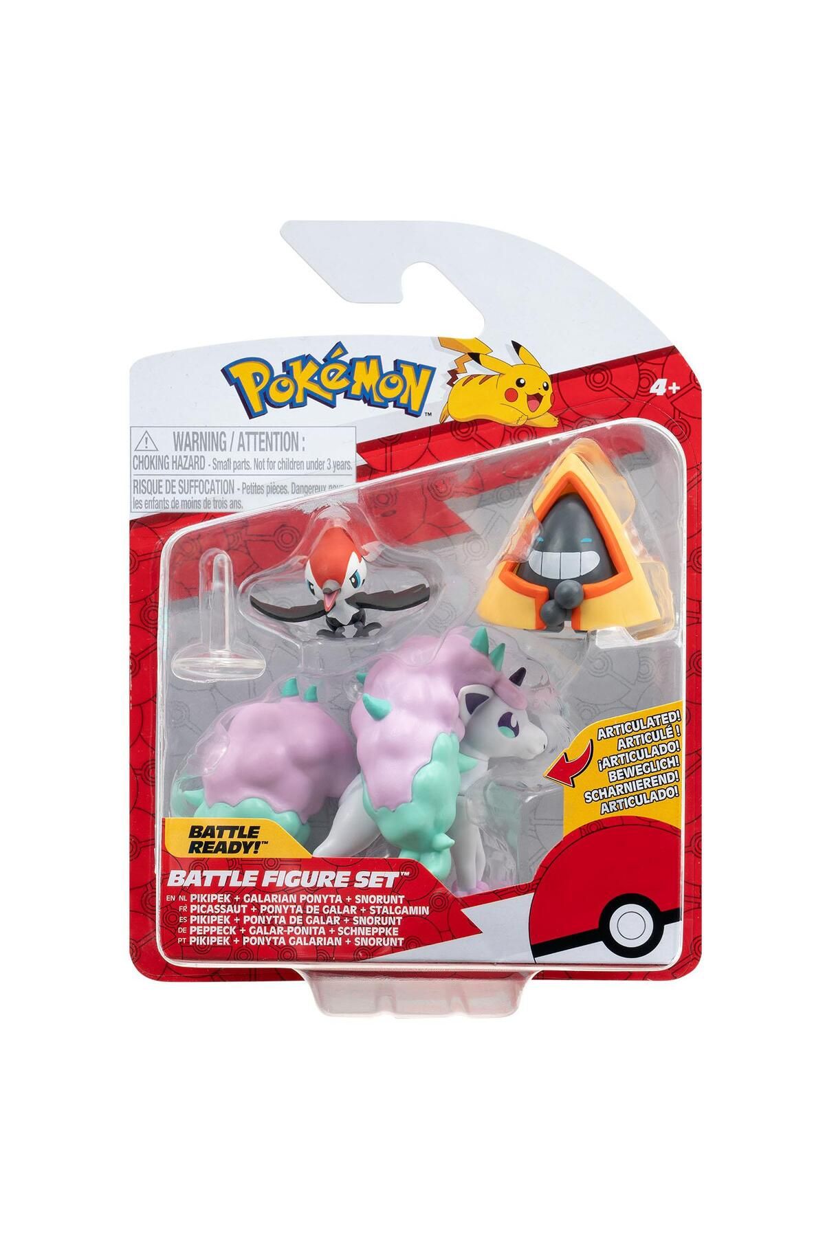 NECO TOYS Pokemon Battle 3'lü Figür Seti PKW3053