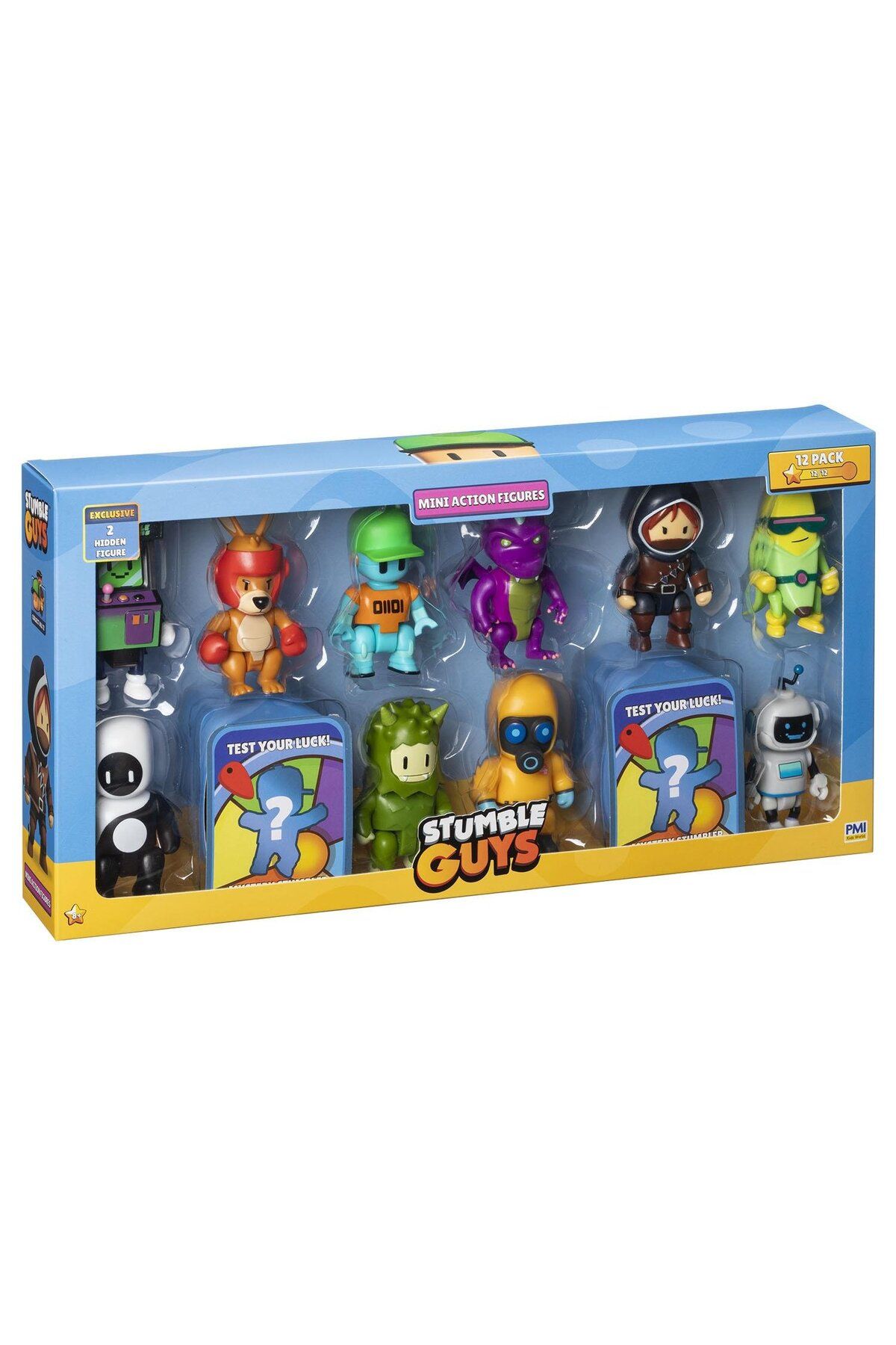 NECO TOYS Stumble Guys 12'li Aksiyon Figür Delüks Set SG3212