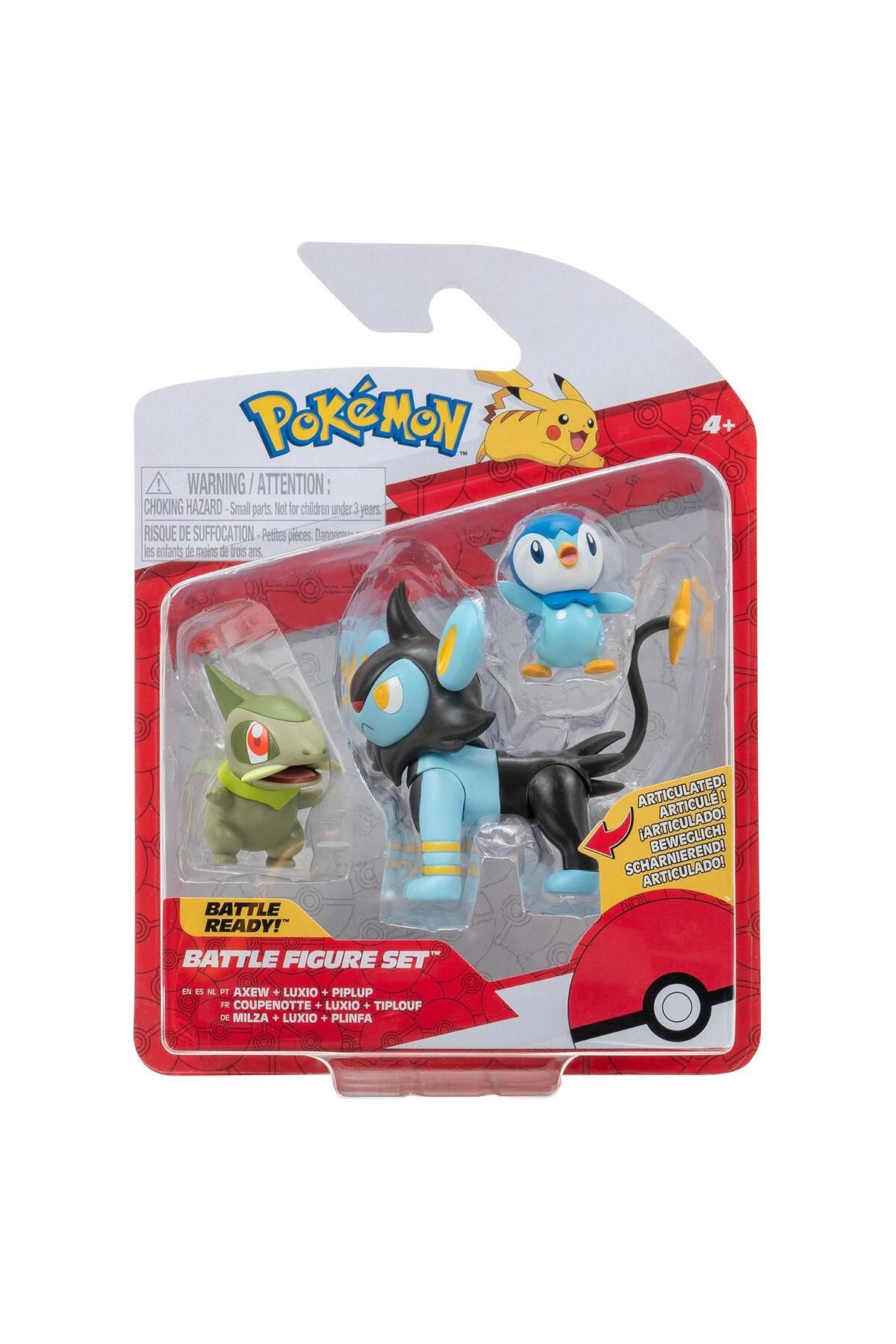 NECO TOYS Pokemon Battle 3'lü Figür Seti PKW3043