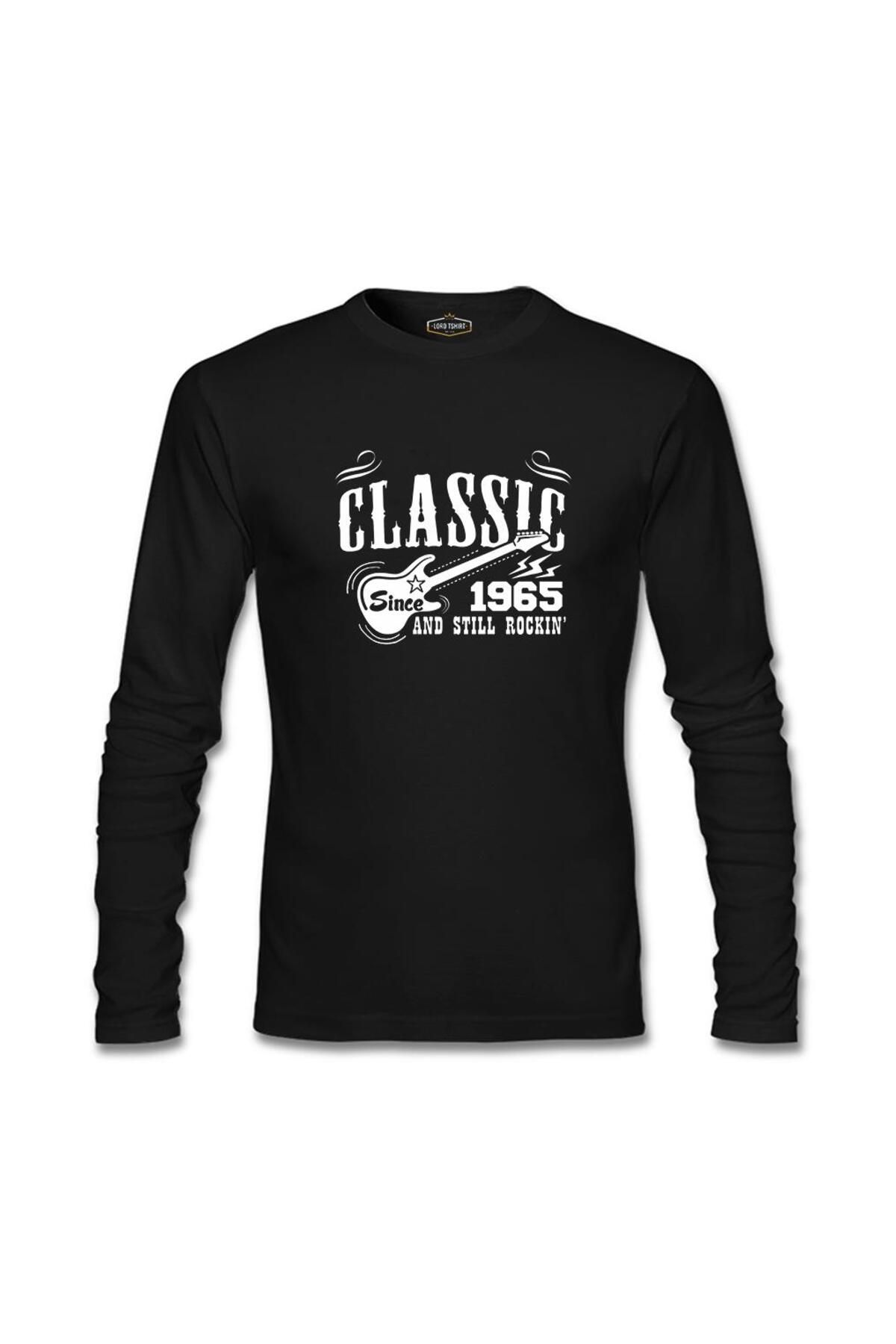 Lord T-Shirt Since 1965 Siyah Erkek Sweatshirt