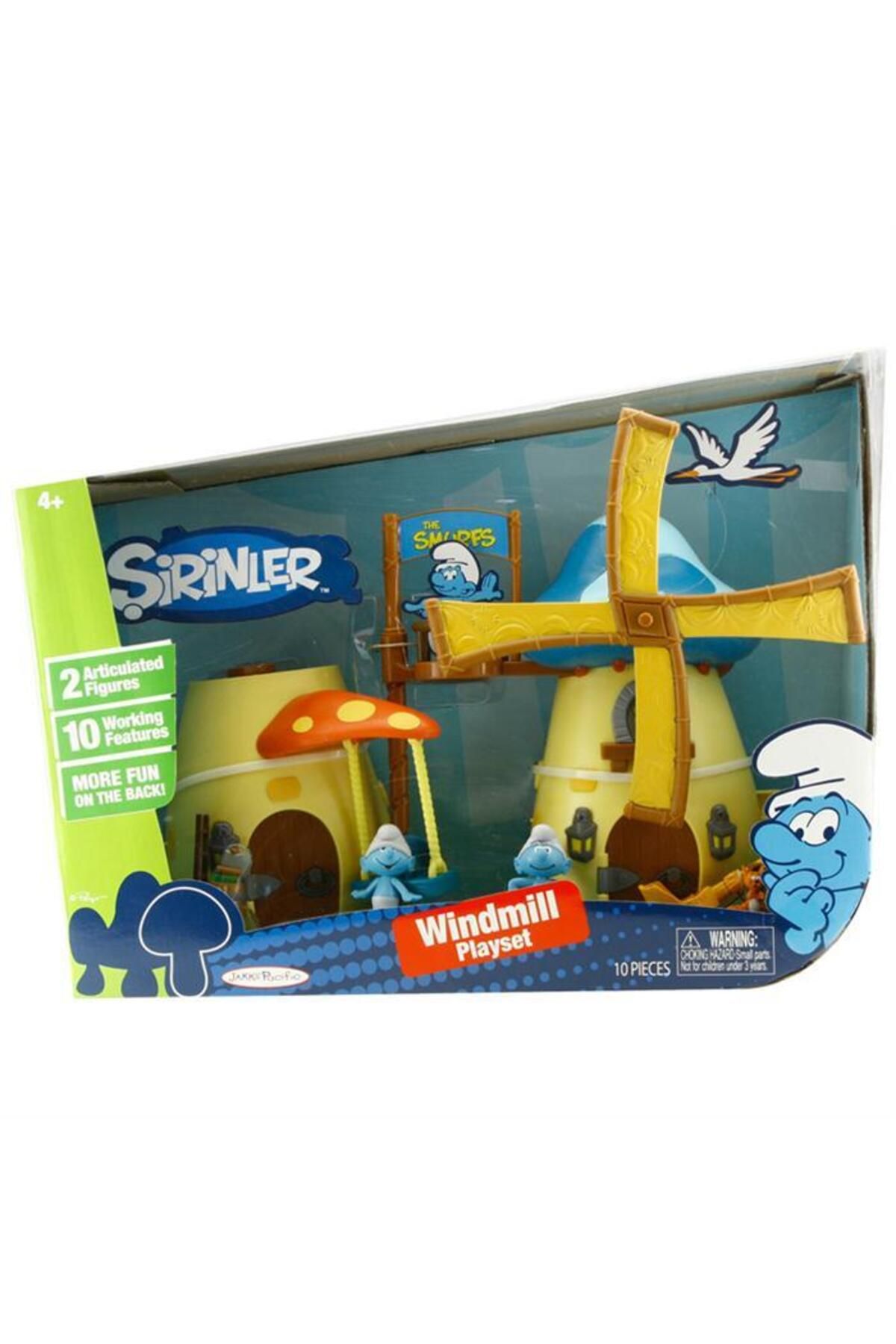 NECO TOYS Şirinler Değirmen Oyun Seti