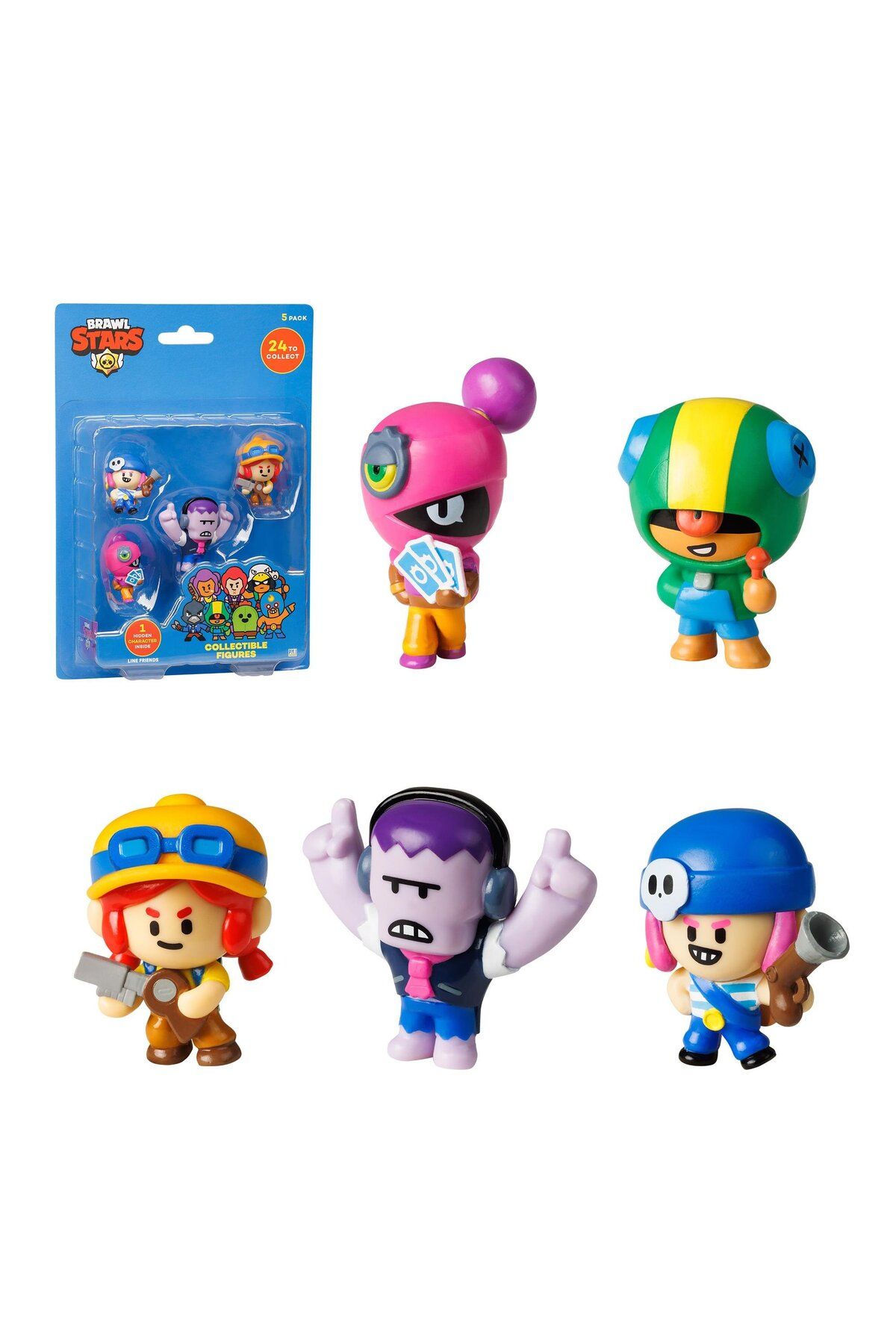 NECO TOYS Brawl Stars 5 li Figür Seti BRW2040 81186 Model 3