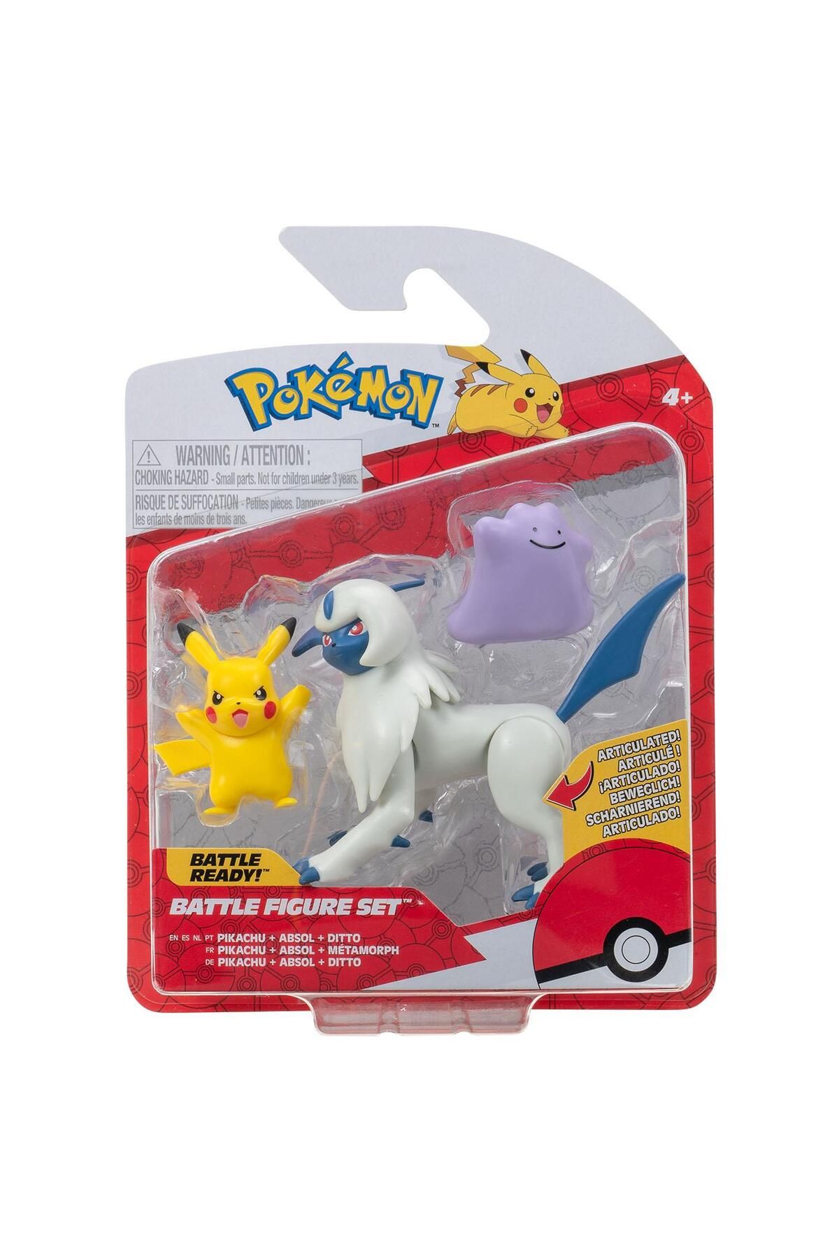 NECO TOYS Pokemon Battle 3'lü Figür Seti PKW3044