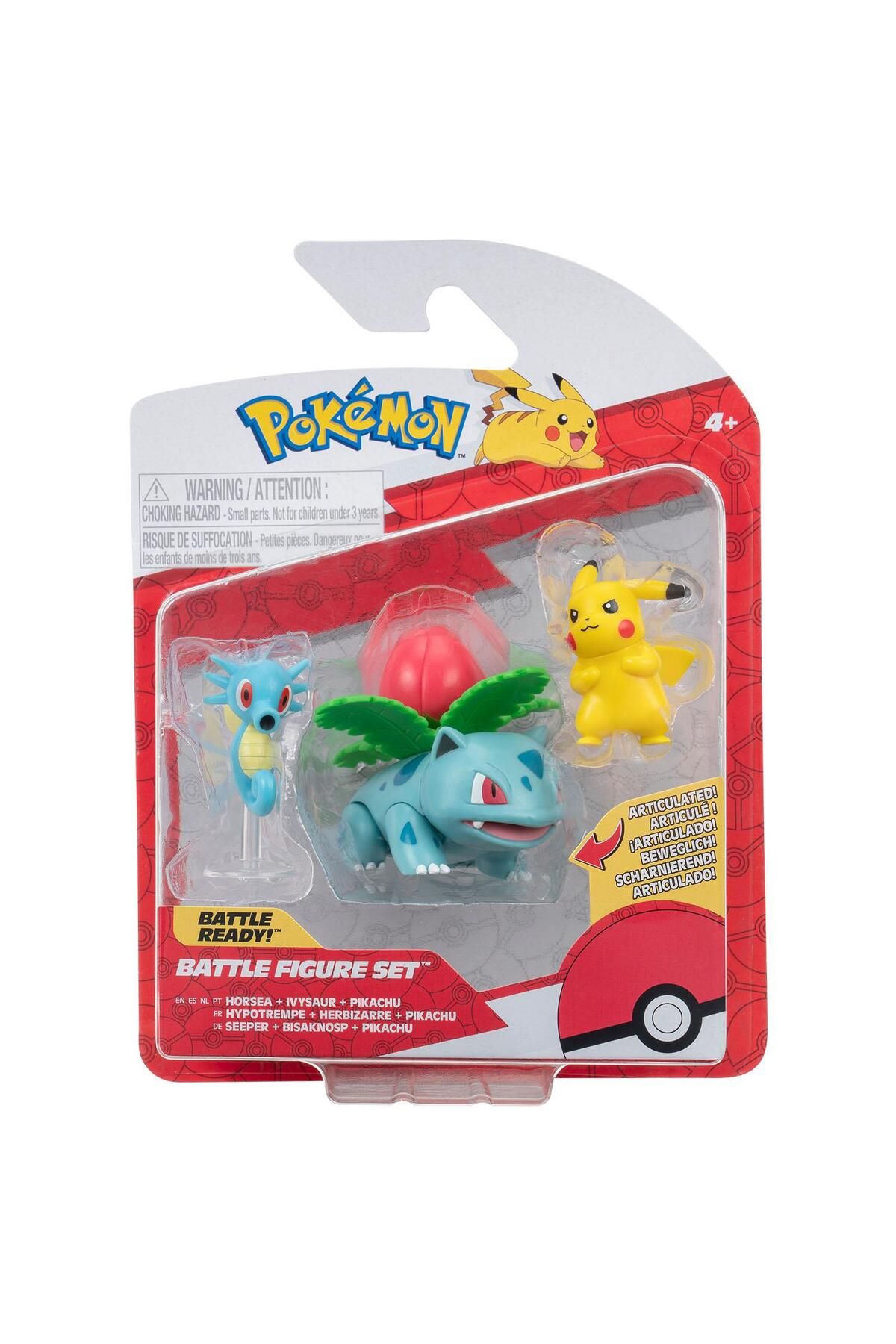NECO TOYS Pokemon Battle 3'lü Figür Seti PKW3049