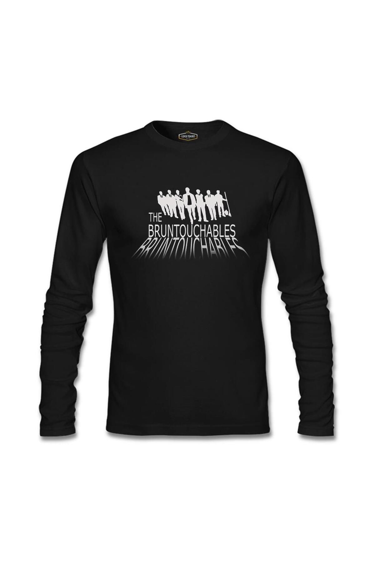 Lord T-Shirt The Bruntouchables Siyah Erkek Sweatshirt